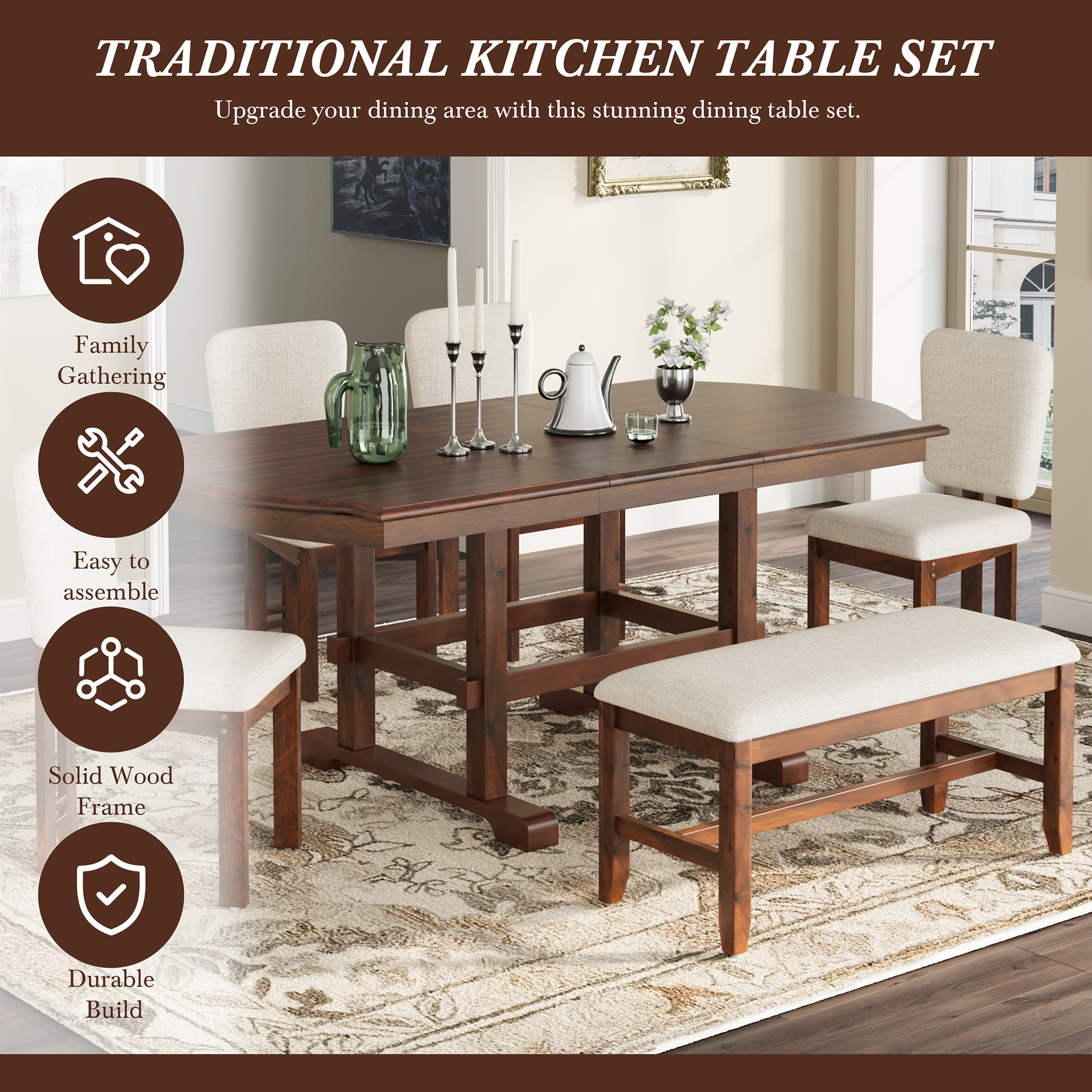 SINOFURN SYA370099GY Dining-Sets - View #12