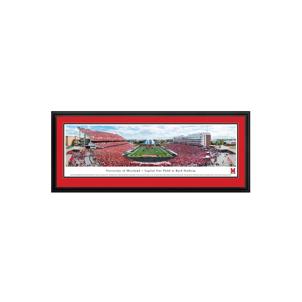 San Francisco 49ers 18 x 44 Deluxe Frame Stadium Panoramic