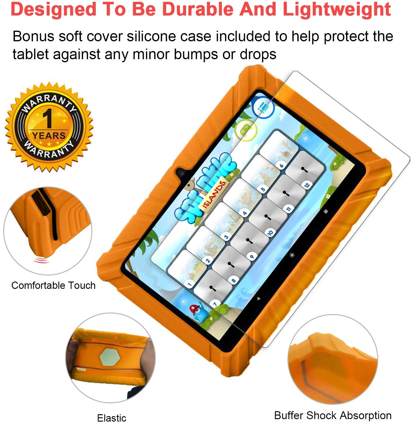 Contixo V8-2 ORANGE tablets - View #6