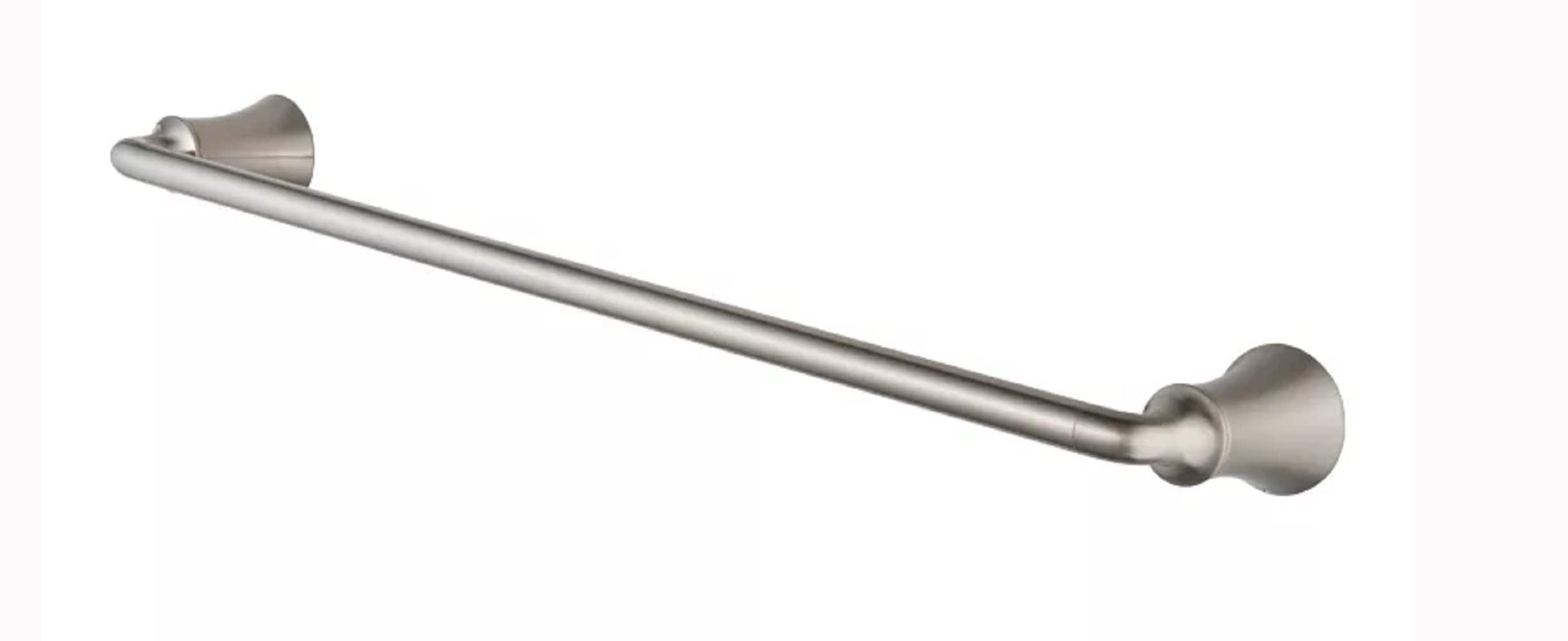 Pfister BTB-TR2K Iyla 24-in Brushed Nickel Wall mount Single Towel Bar