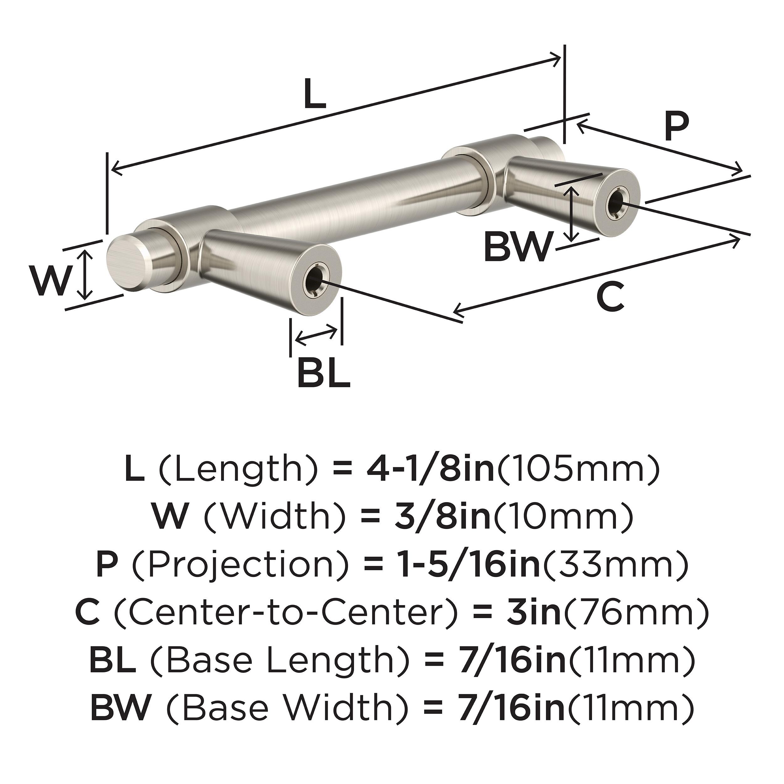 Amerock BP37370G10 Cabinet-Pulls - View #5