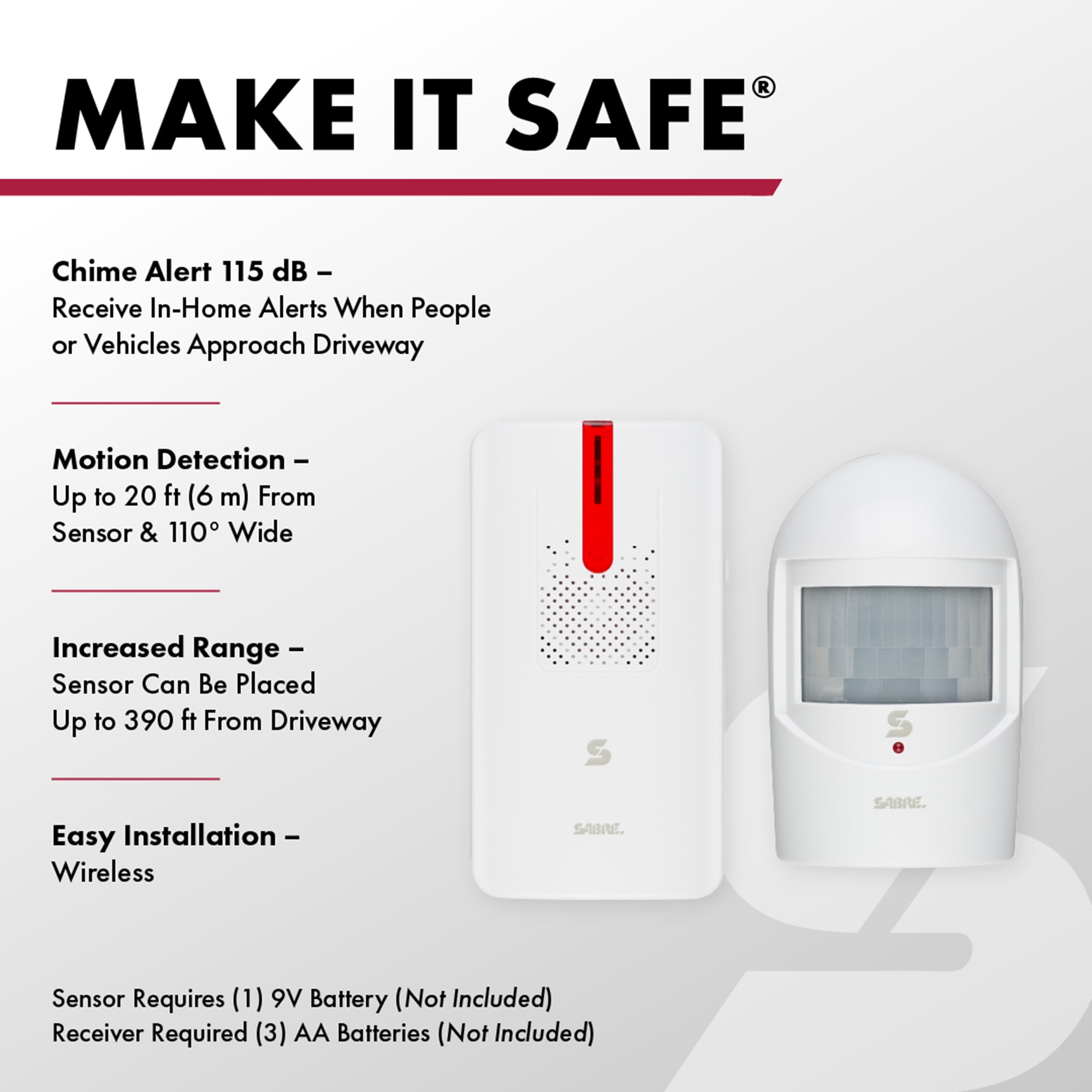 SABRE HS-DA Security-Motion-Detector - View #2