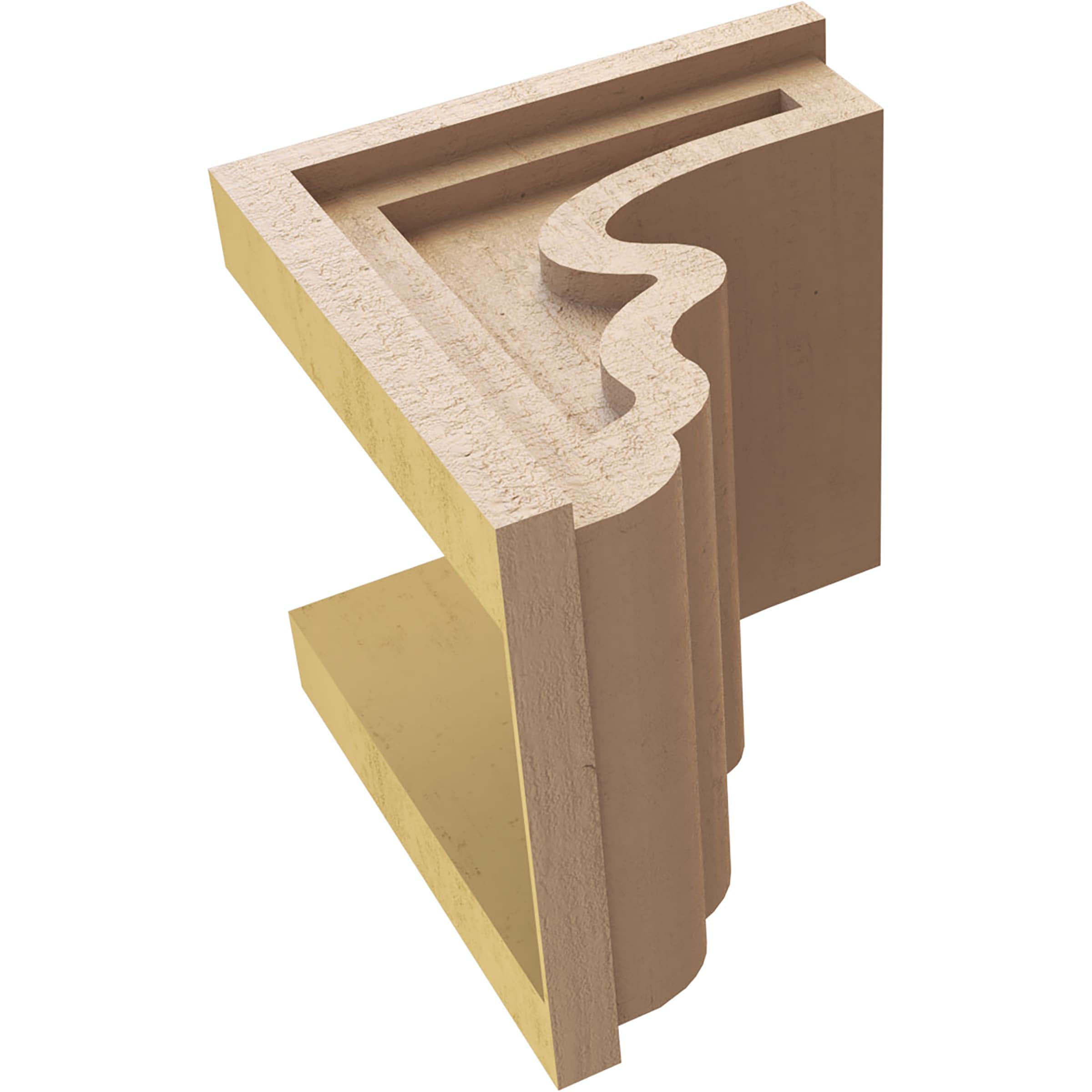 Ekena Millwork CORU09X09X09HLDRCPR corbels - View #6