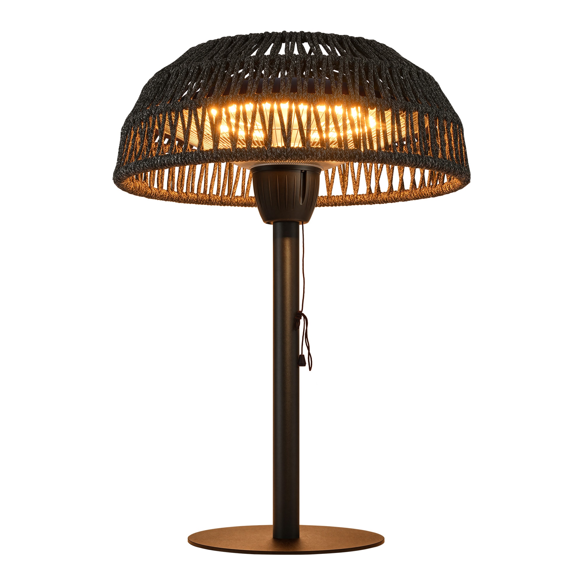 LTMATE 5100 -BTU 1500 -W Tabletop Black Steel Electric Patio Heater