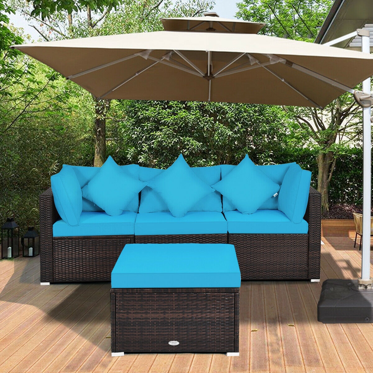 WELLFOR OUG66750TU+ Patio-Conversation-Sets - View #7