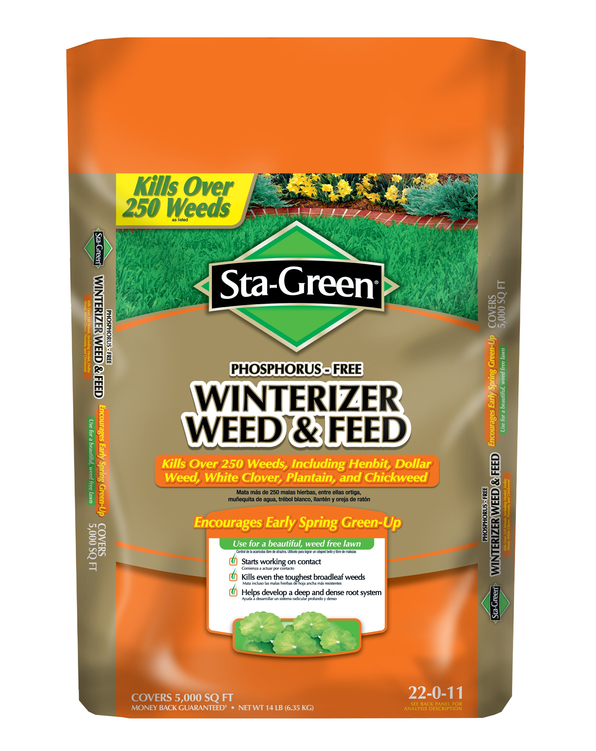 Sta-Green Winterizer Weed and Feed 5000-sq ft 26-0-12 Fertilizer at ...