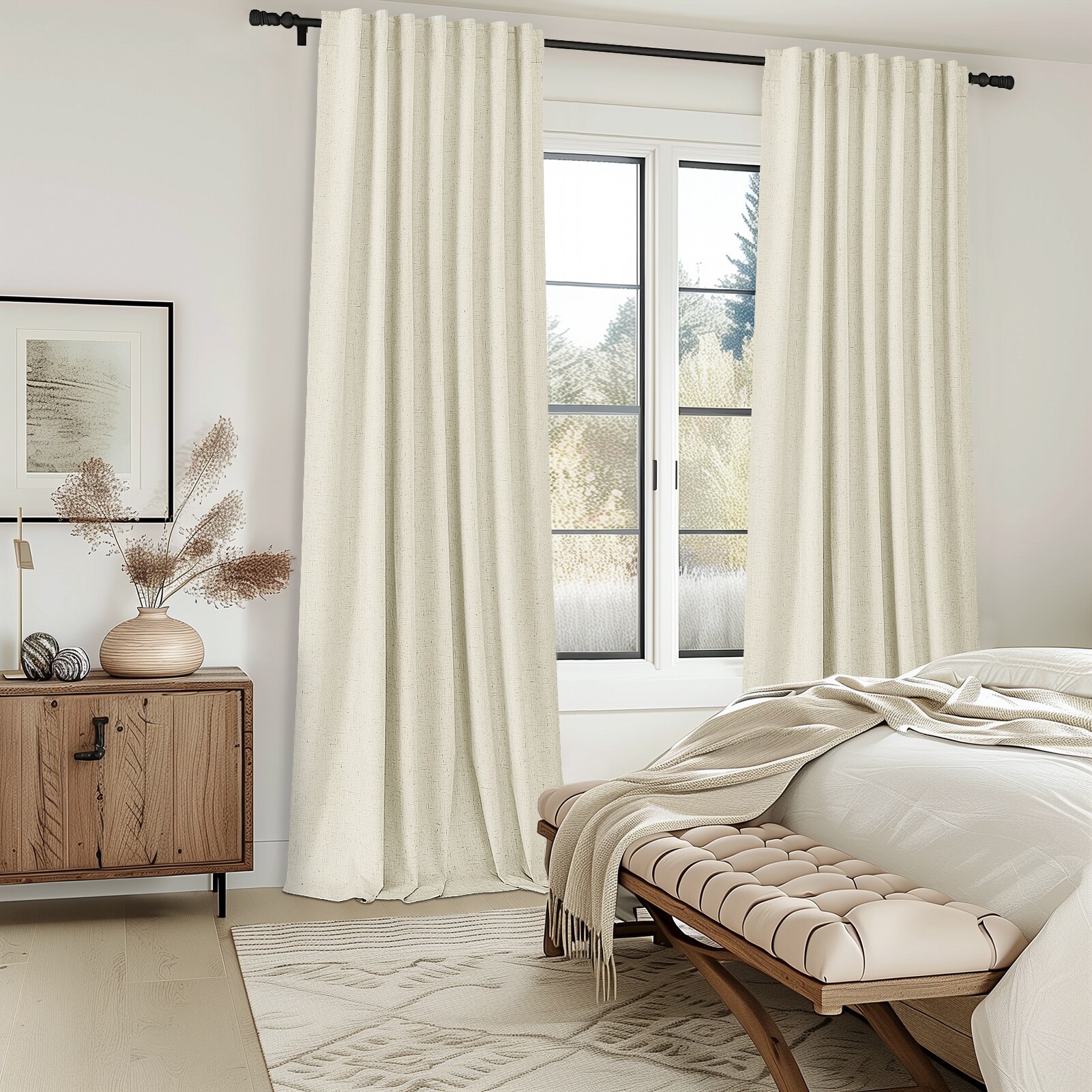 Topfinel 219RB CREAM 52X96 curtains - View #7
