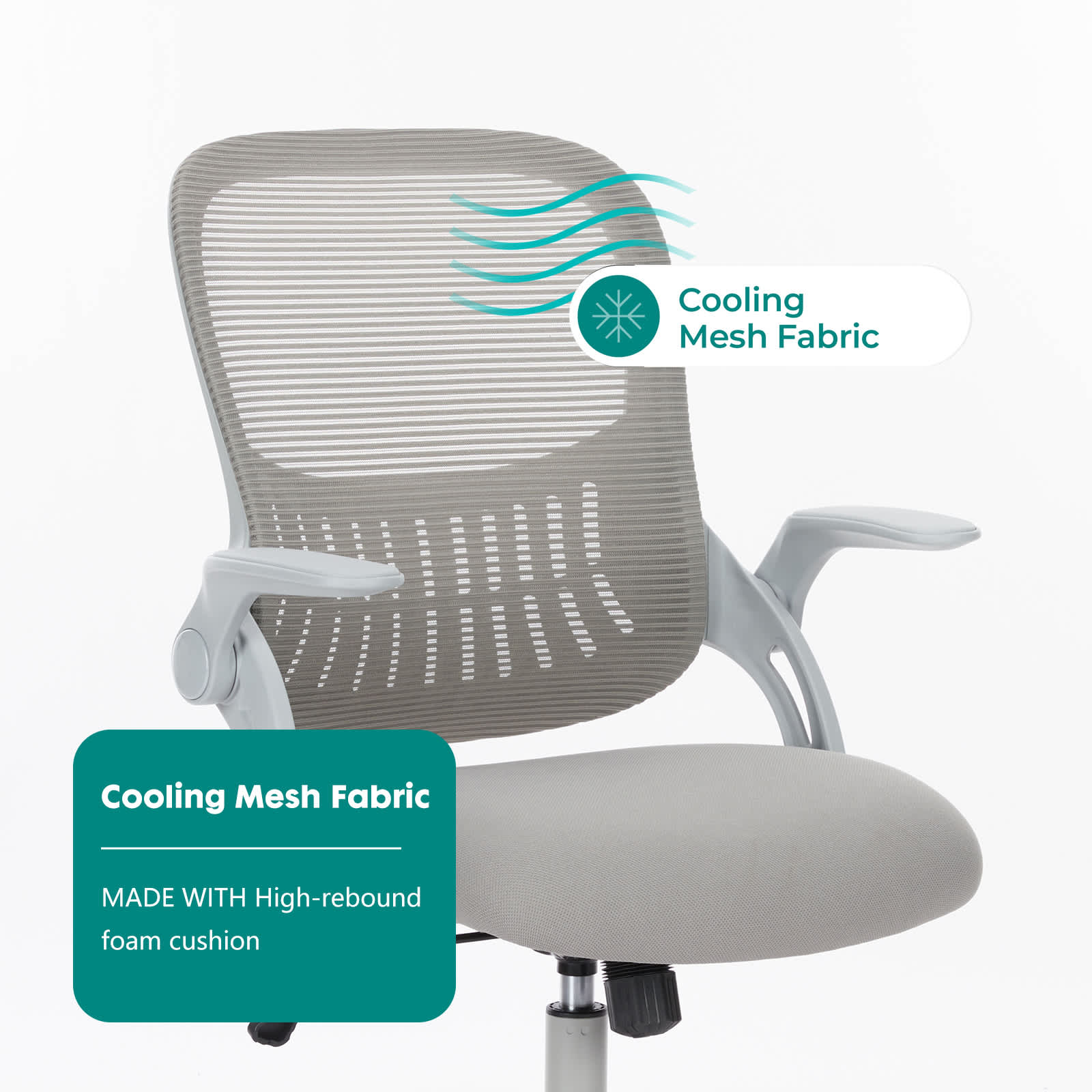 Bestier USLOW-HJ634053 Office-Chairs - View #3
