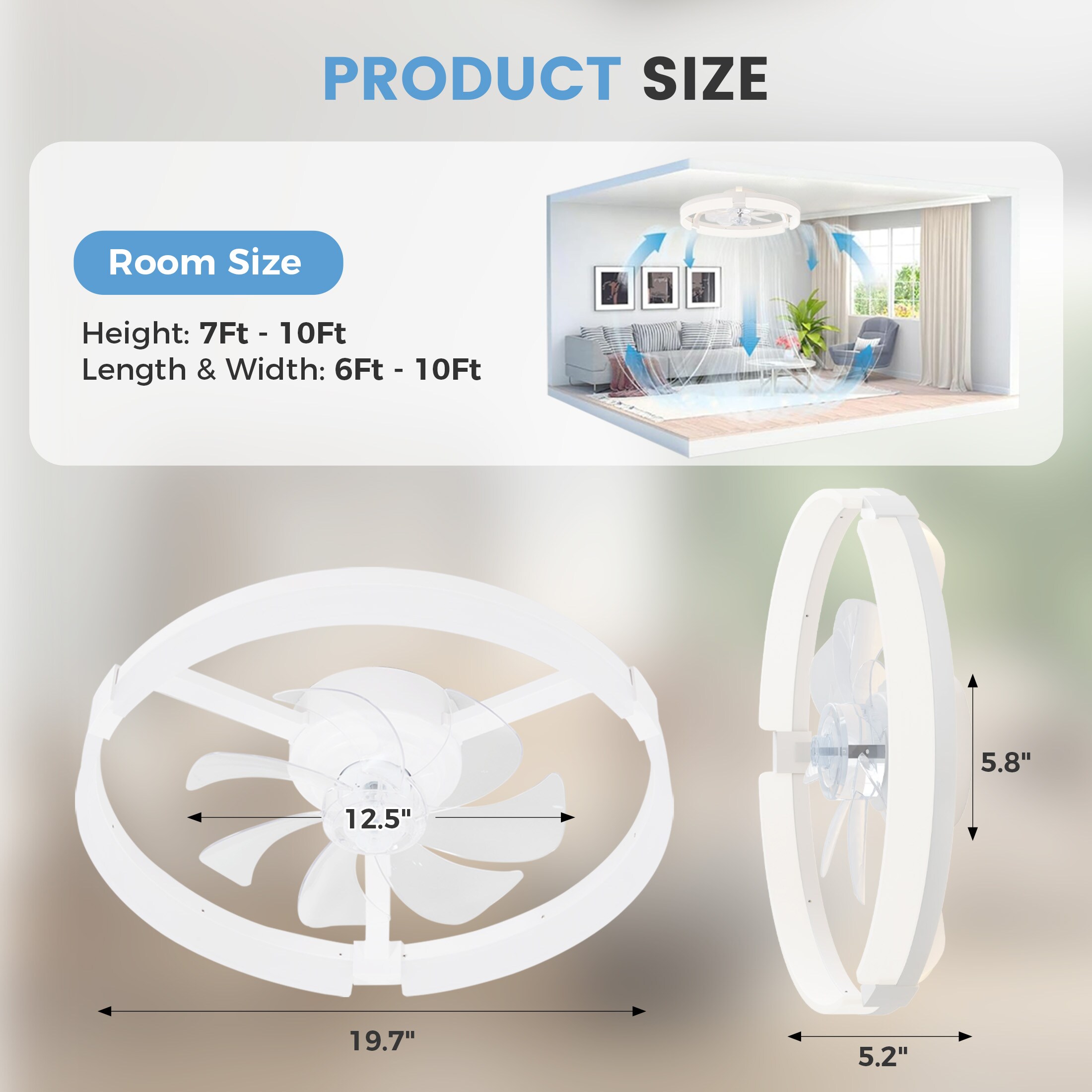 Sweetcrispy L-AC-DSV4CDS-19D7WT Ceiling-Fans - View #10
