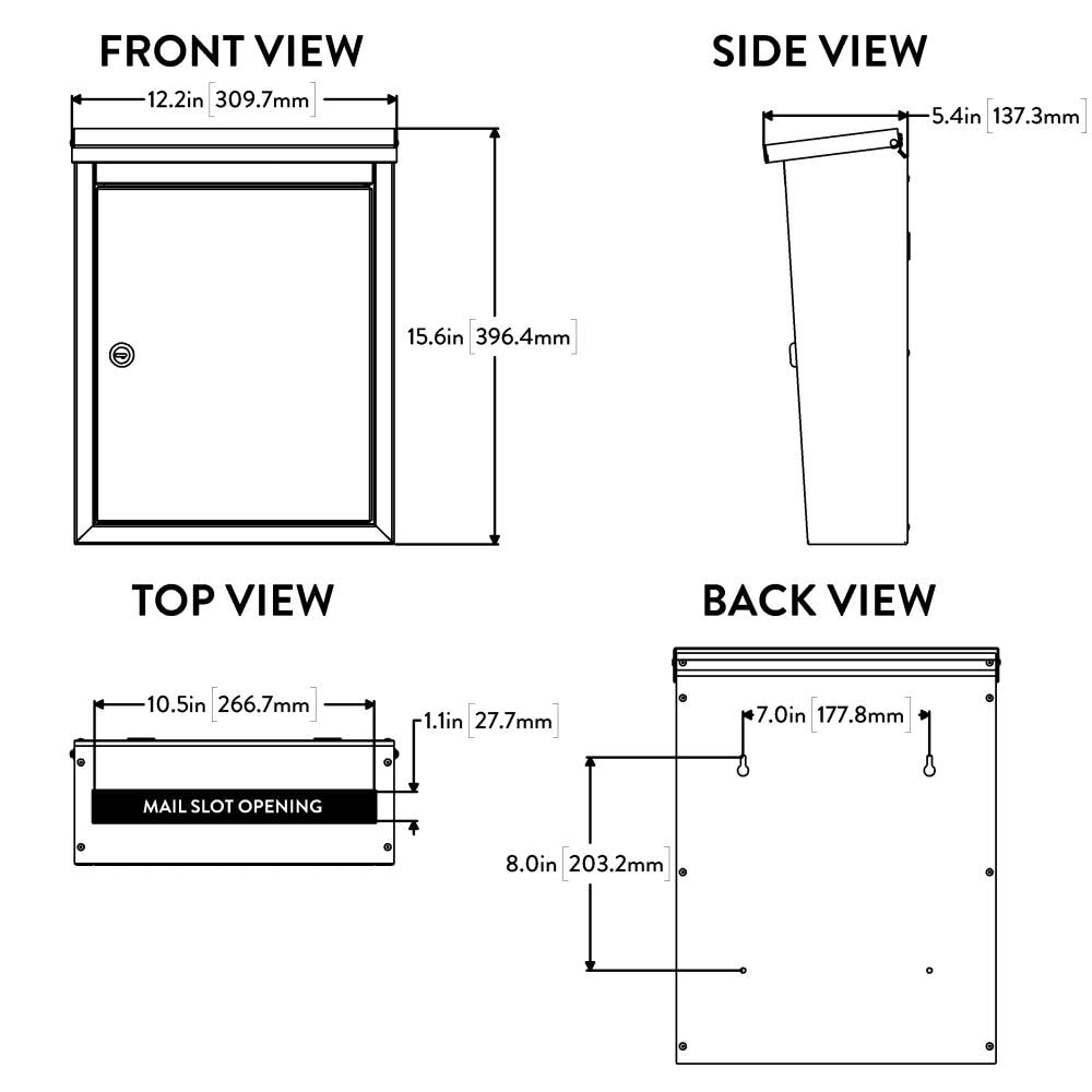Architectural Mailboxes 2480B mailboxes - View #5