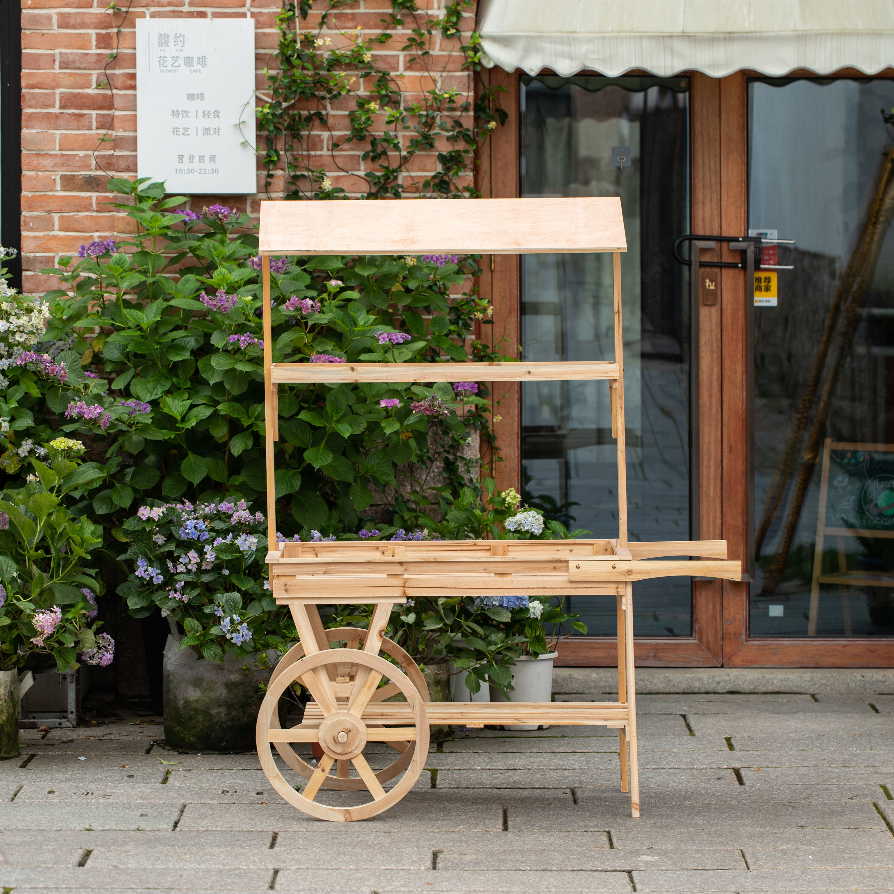Vintiquewise QI004292 Plant-Stand - View #3