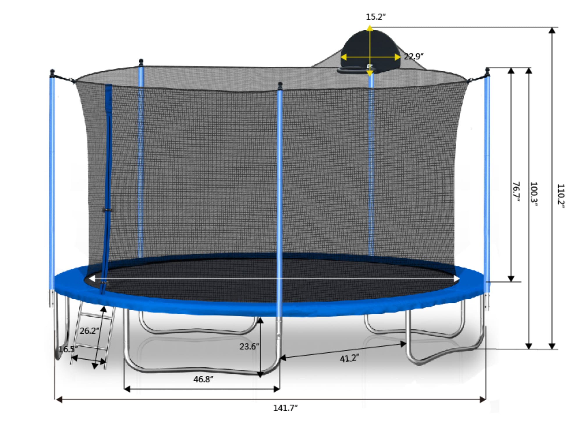 Miki Shinly KS-0119-04QI trampolines - View #8