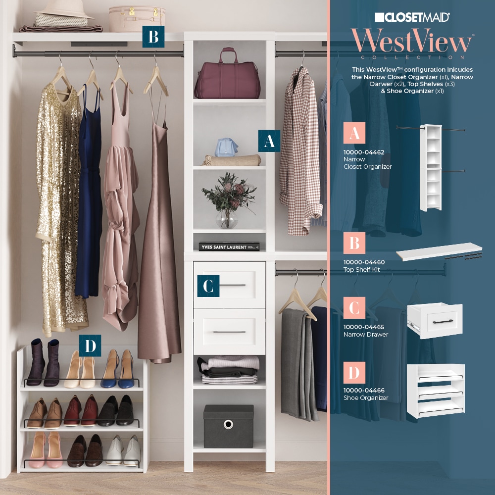 ClosetMaid 10000-04462 Wood-Closet-Kits - View #11