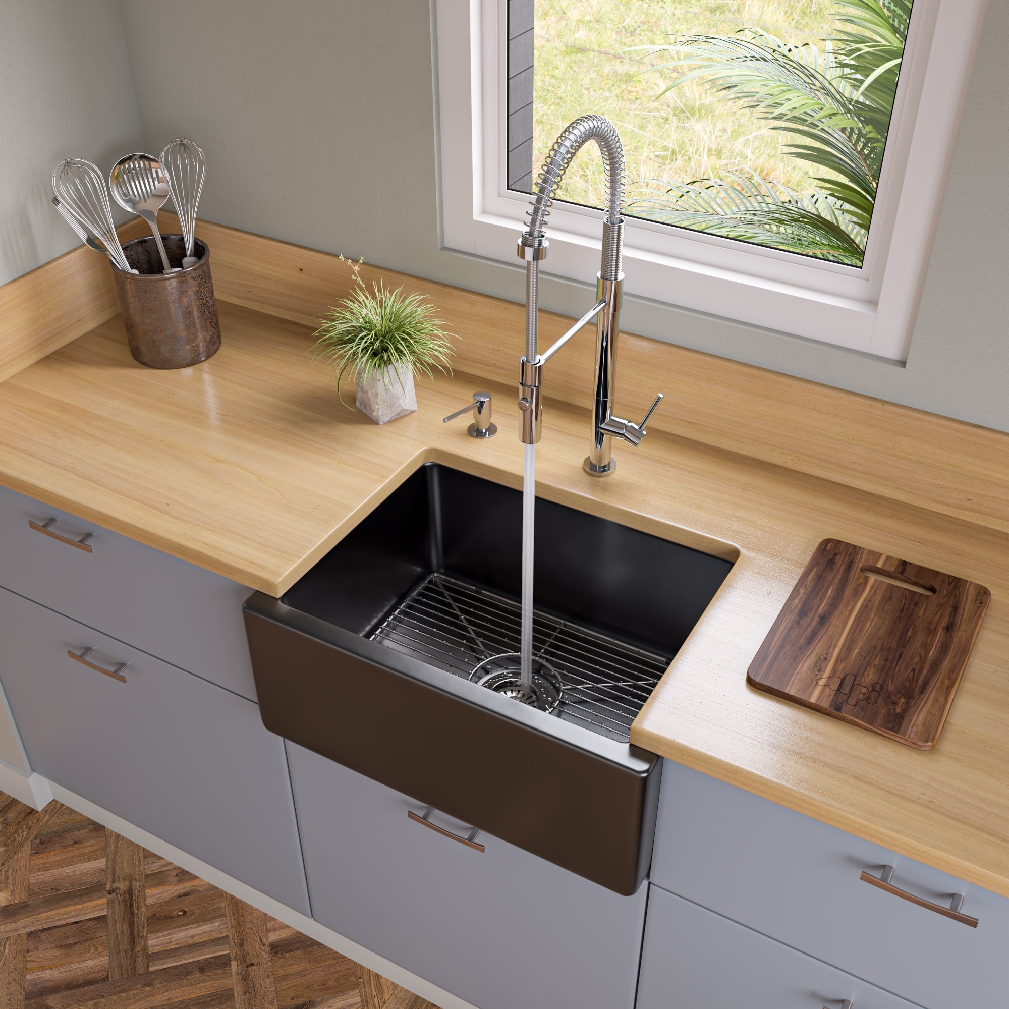 ALFI ABKF3732-PC Kitchen-Faucets - View #2