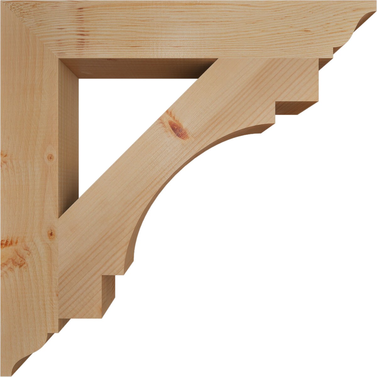 Ekena Millwork BKT04X26X26MRC01SDF Exterior-Brackets-Braces - View #3