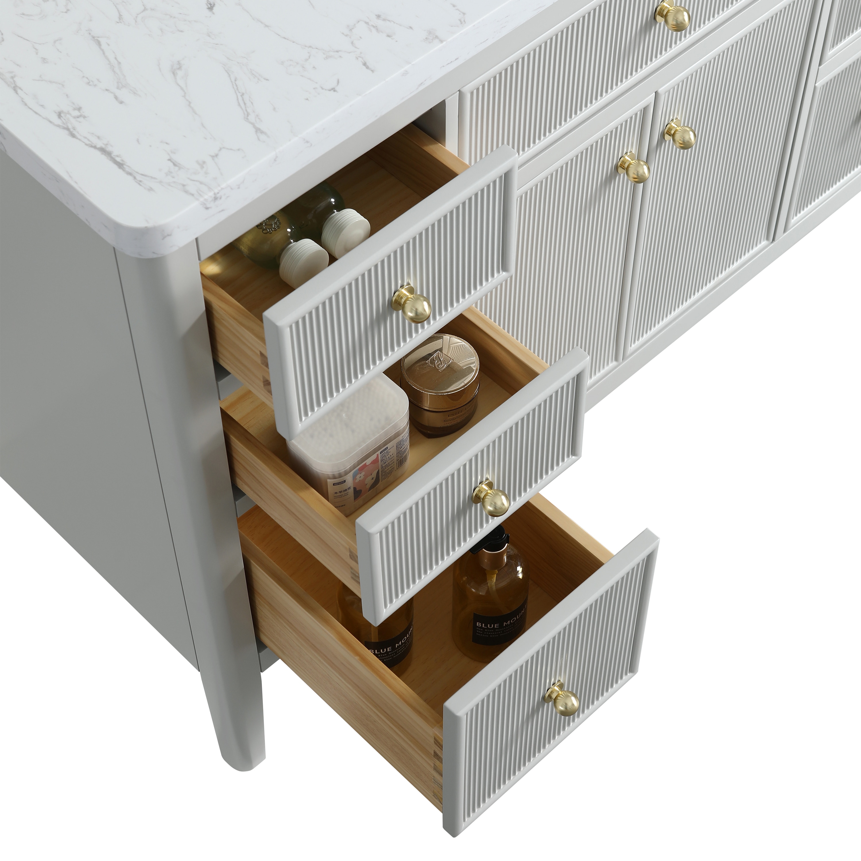 WELLFOR WA-BGF-9648 Bath-Vanity-Combo - View #8