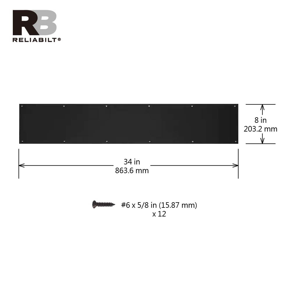 RELIABILT 32293PKDLG Entry-Door-Kick-Plates - View #4
