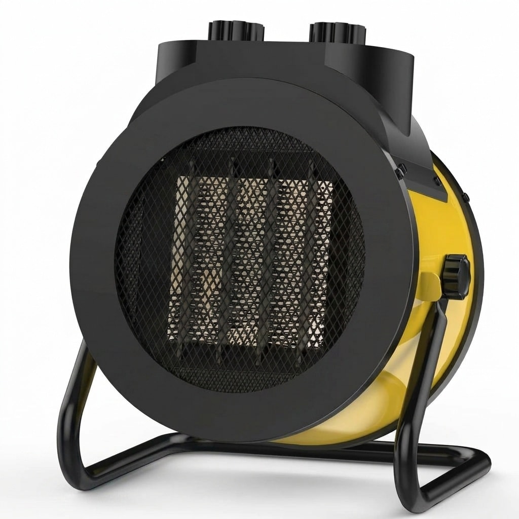 Misopily Space Heater for Indoor Use 1500W Electric Portable Heater with PTC Ceramic Fast Heating 90 Degree Adjustable Angle Safe Quiet for Home #L05MS07037
