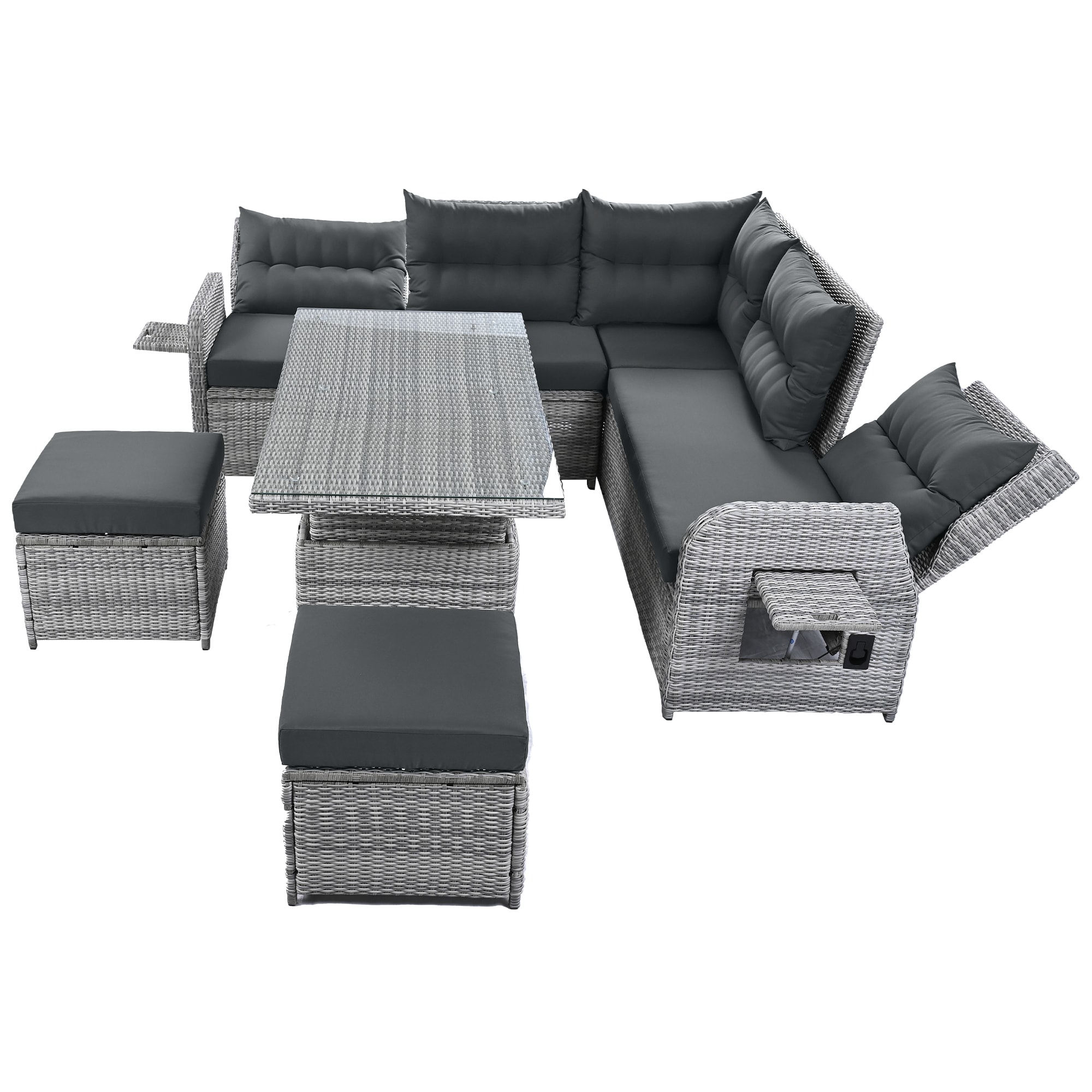 Wooakway FXLS0609-604A687 Patio-Conversation-Sets - View #8