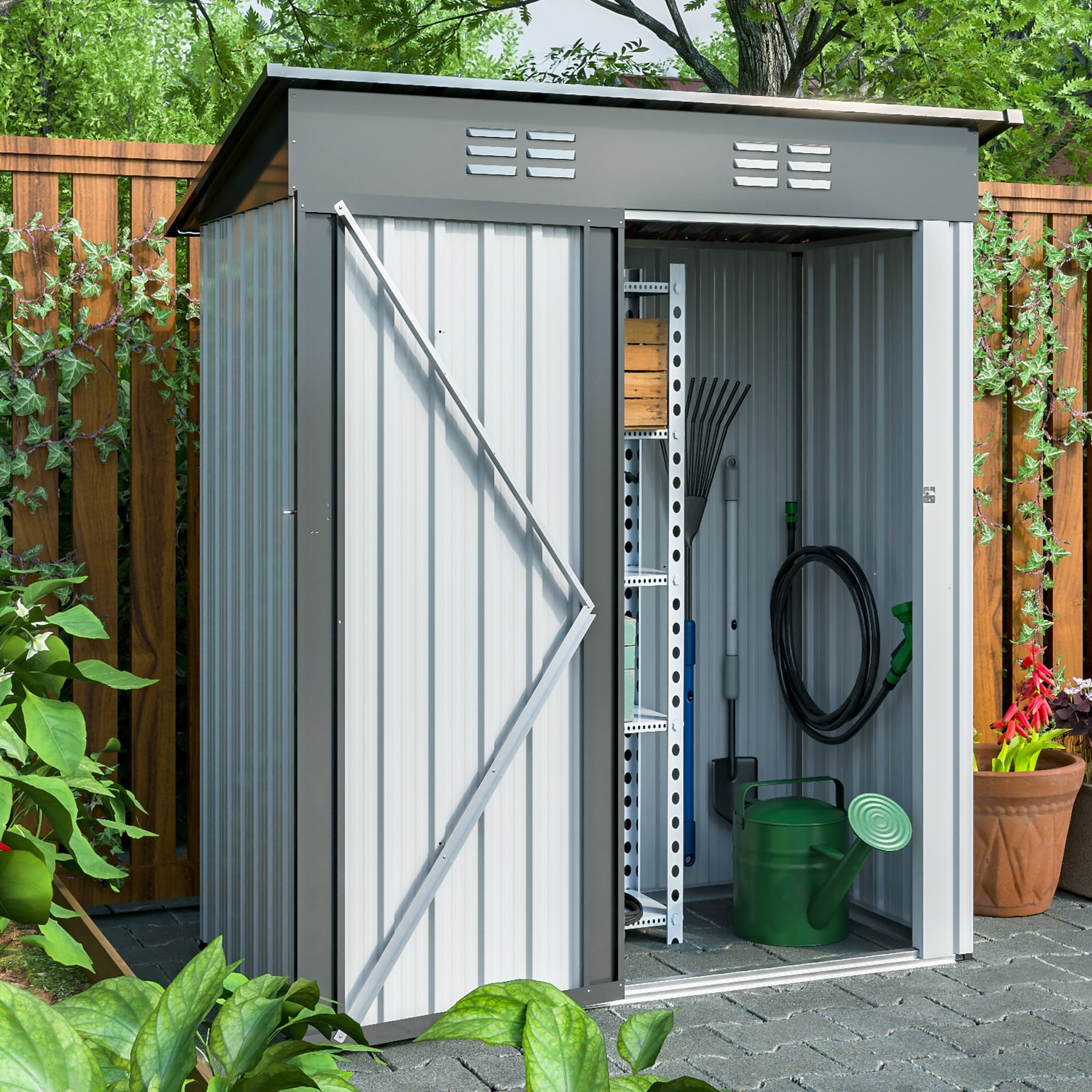 ToolCat BZ-3-115-SN Metal-Storage-Buildings-Sheds - View #10