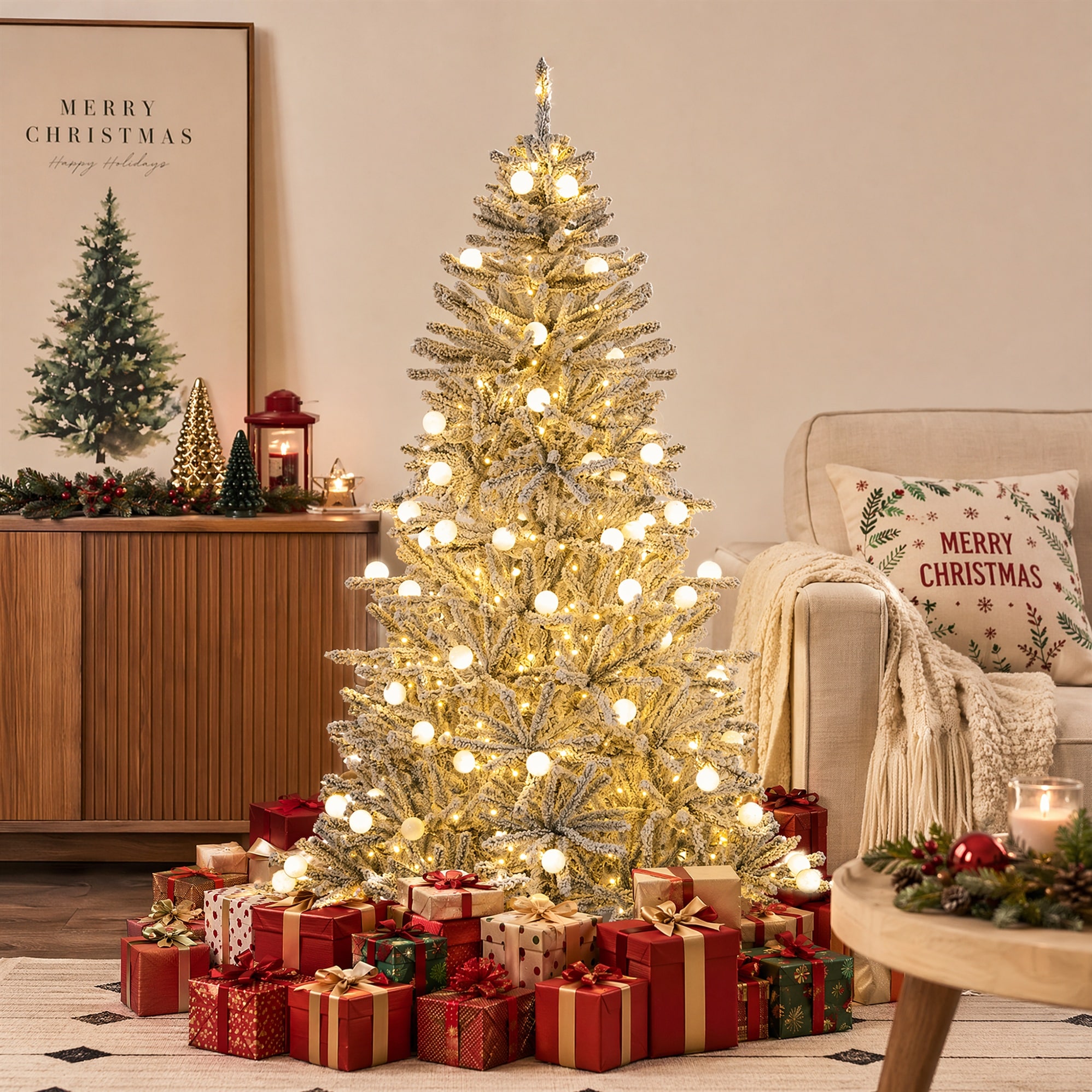 LIVIZA HYJ25270US-S Artificial-Christmas-Trees - View #4