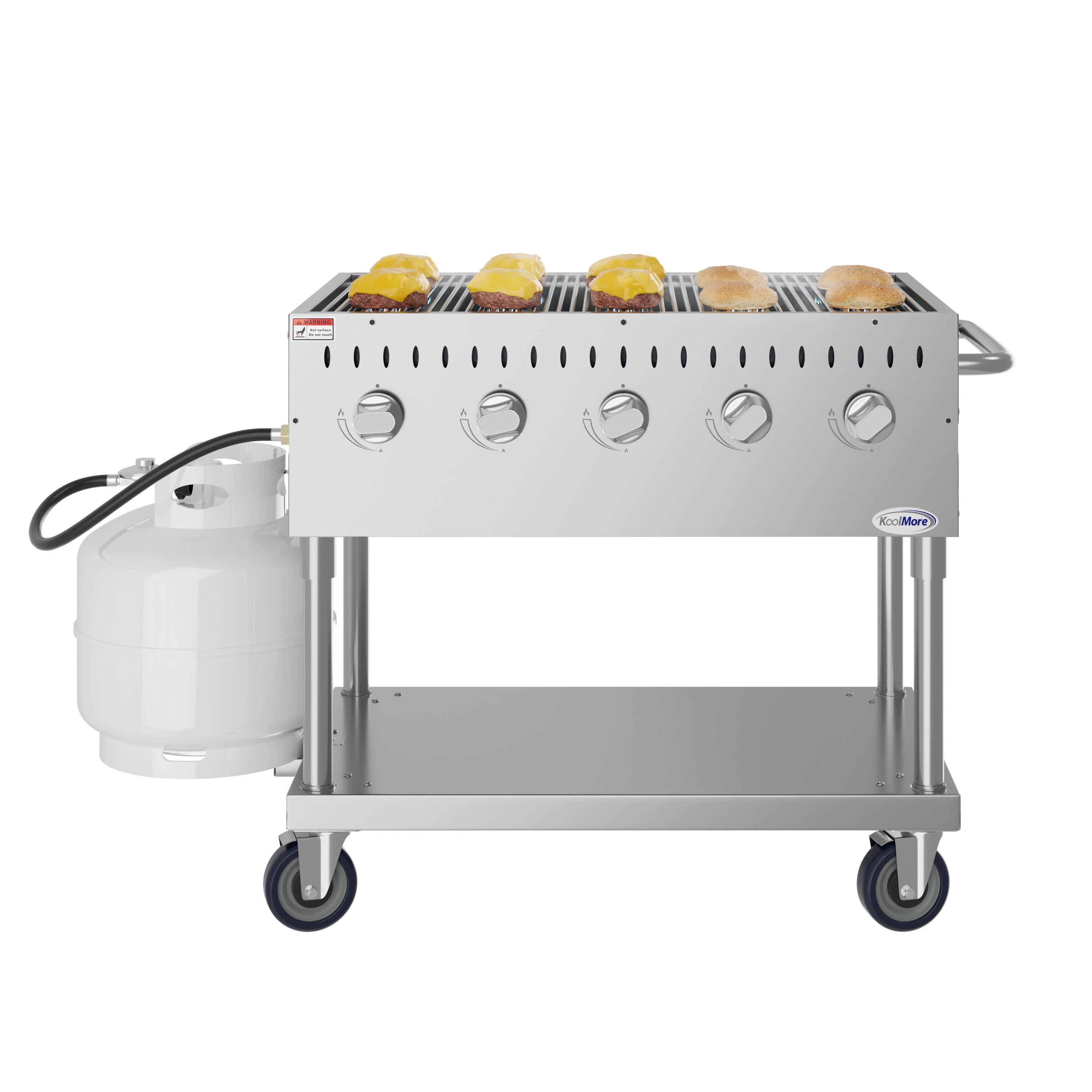 KoolMore LOW-KM-CGM-36 Gas-Grill - View #6