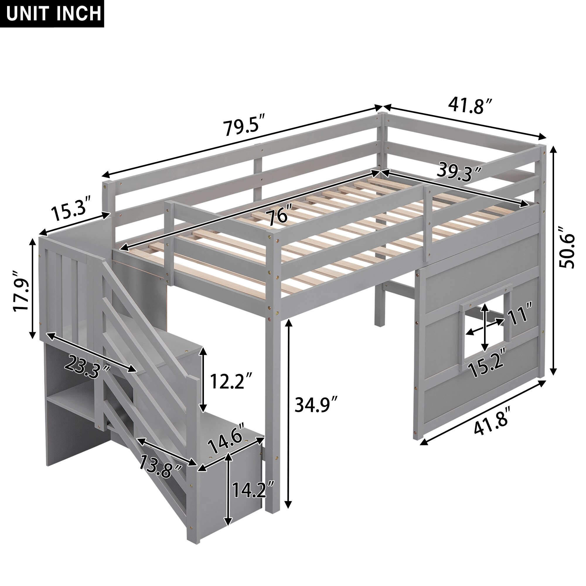 LOVMOR SF-M-GX000436AAE Bunk-Beds - View #8