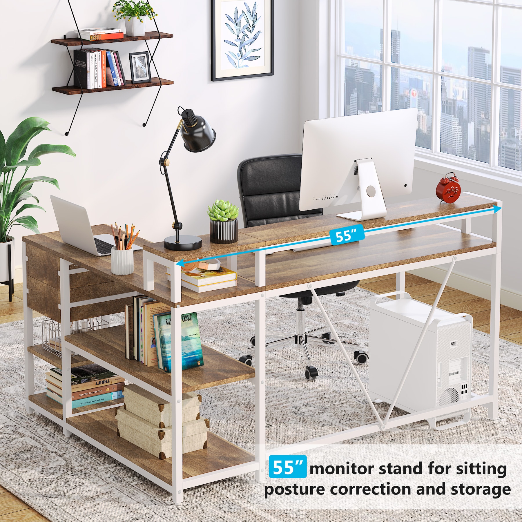 Fnova LWTJ-JW0634 Office-Tables - View #5