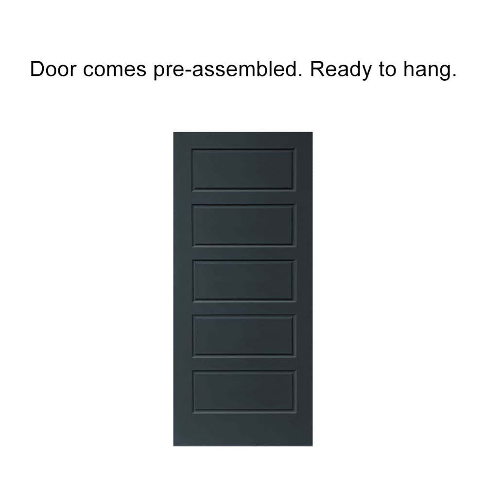 CALHOME PK-5PANEL-RS-30G Barn-Doors - View #3