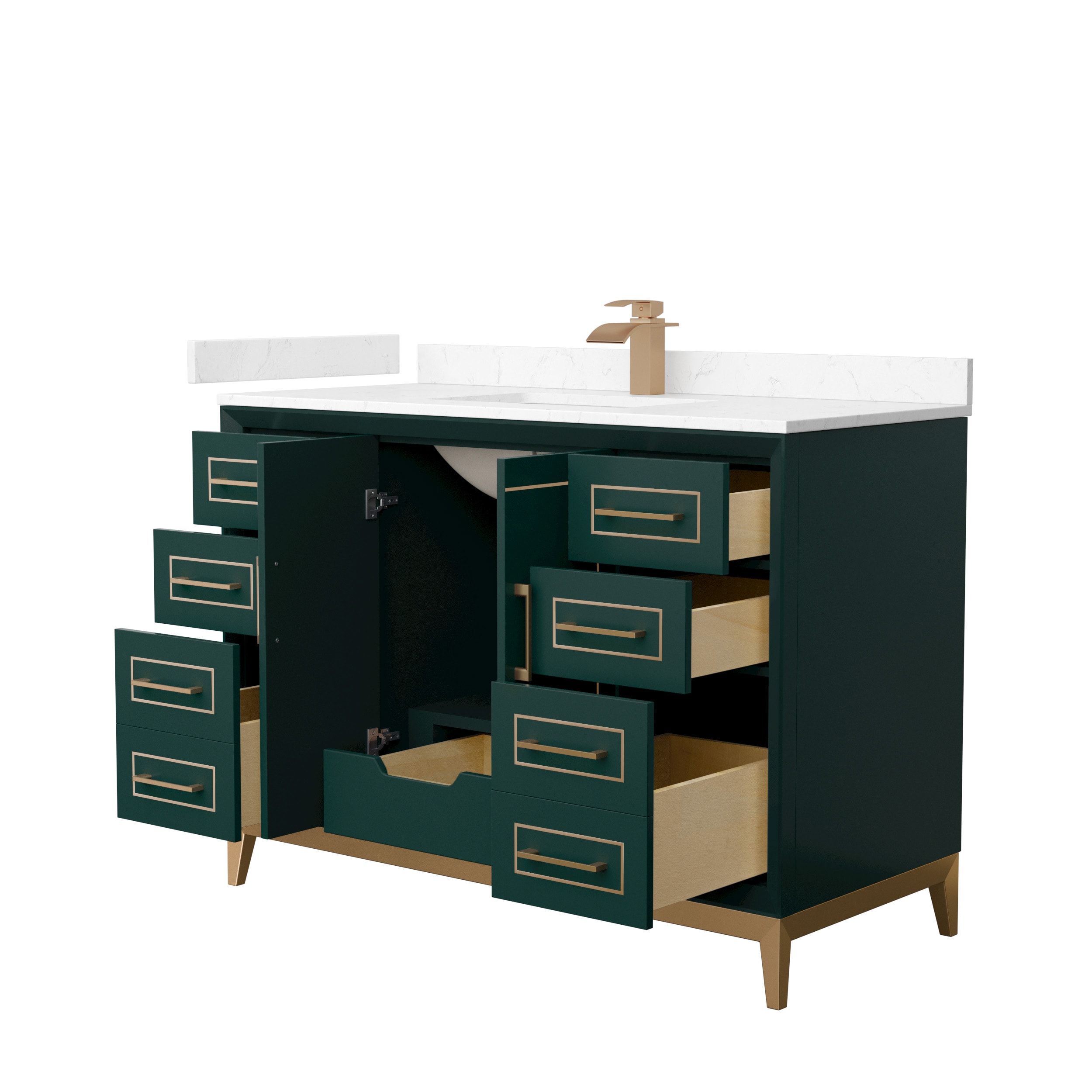 Wyndham Collection WCH515148SGSC2UNSMXX Bath-Vanity-Combo - View #2