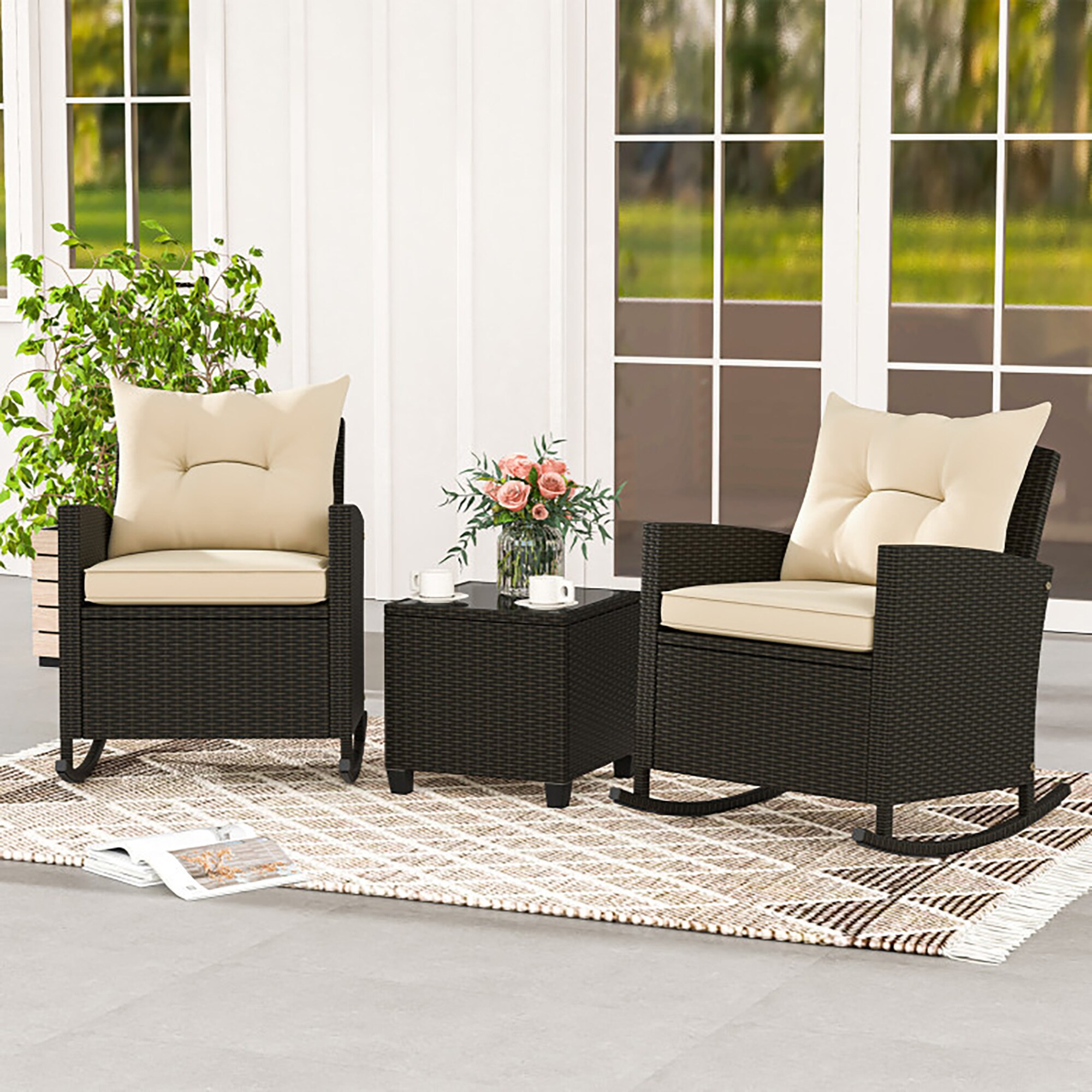 CASAINC WF-SM-KF-C01R Patio-Conversation-Sets - View #9