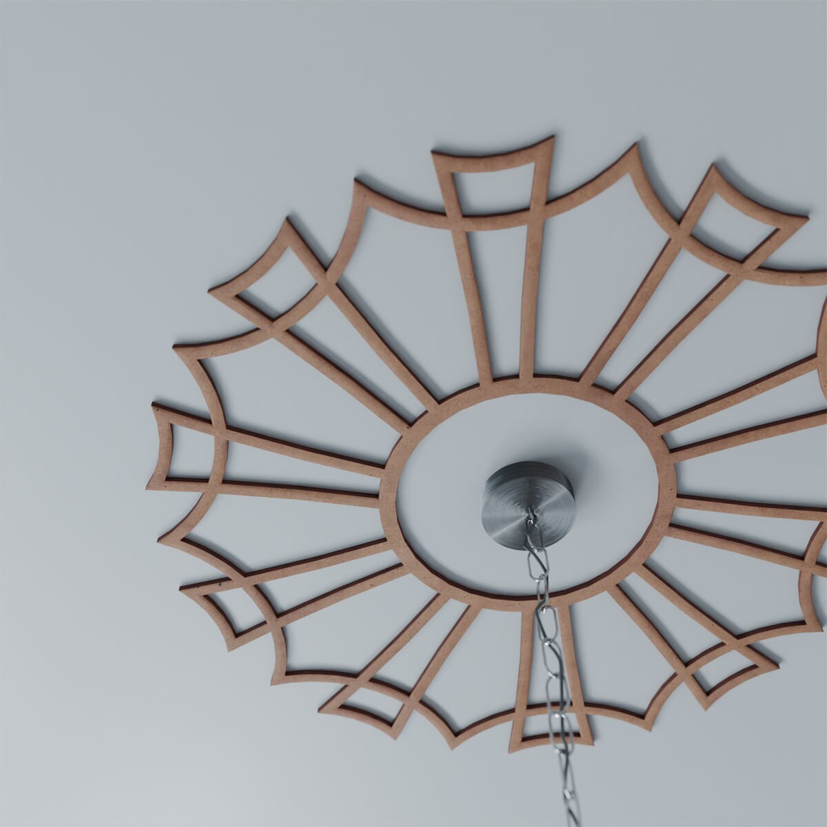 Ekena Millwork CMWP20X20X0375AUMF Ceiling-Medallions - View #10