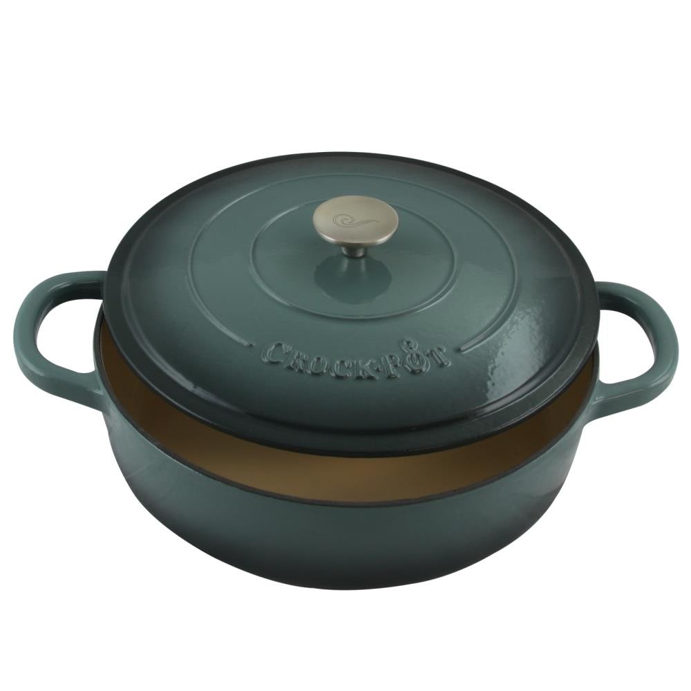 Crock-Pot Enamel Cast Iron Skillet