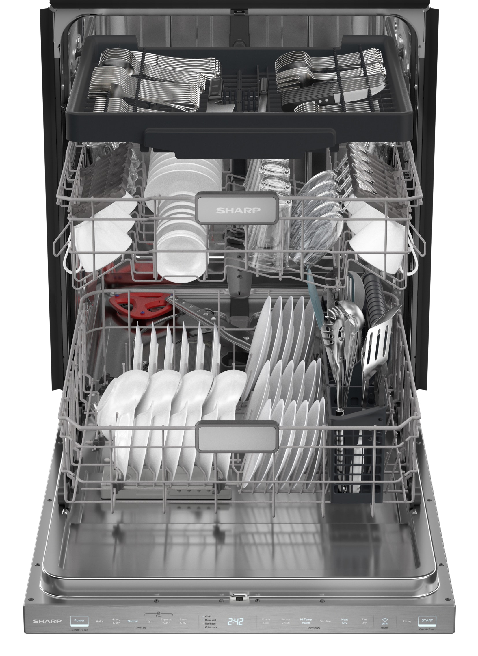 Sharp SDW6888JS Builtin-Dish - View #3