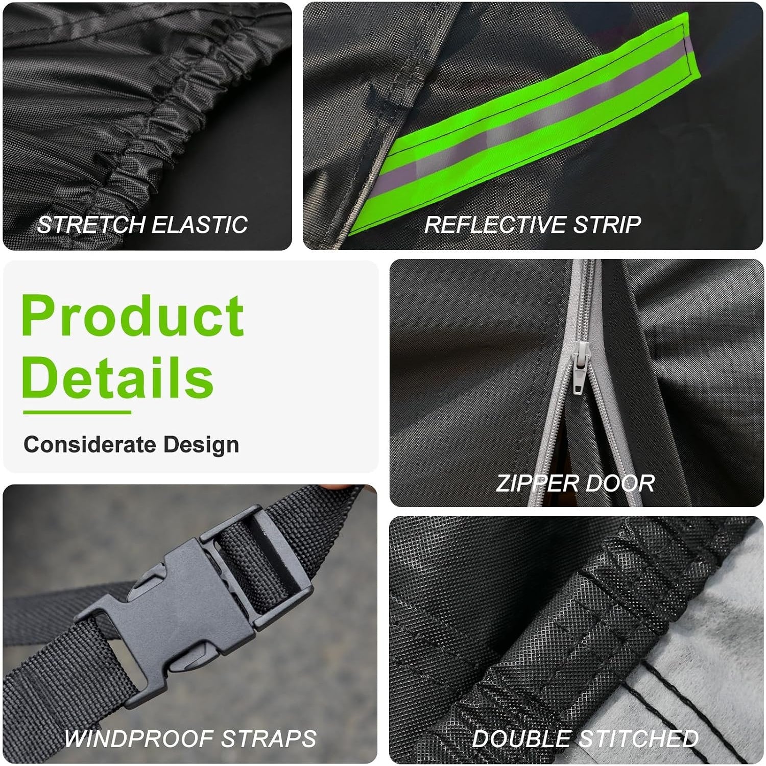 Holthly B0CNVTZQS1 Universal-Car-Covers - View #3