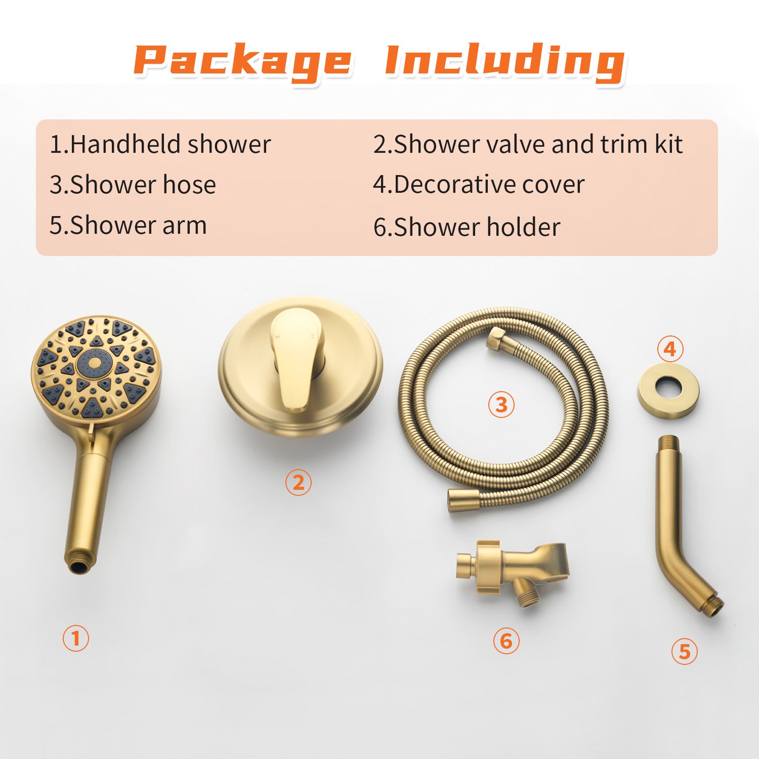 Boyel Living BL88075BG Tub-Shower-Faucets - View #9