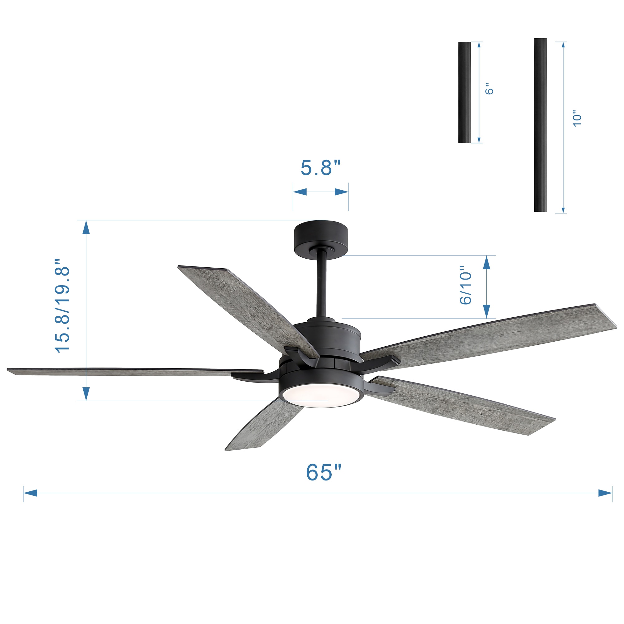 Breezary 29004-BK Ceiling-Fans - View #14