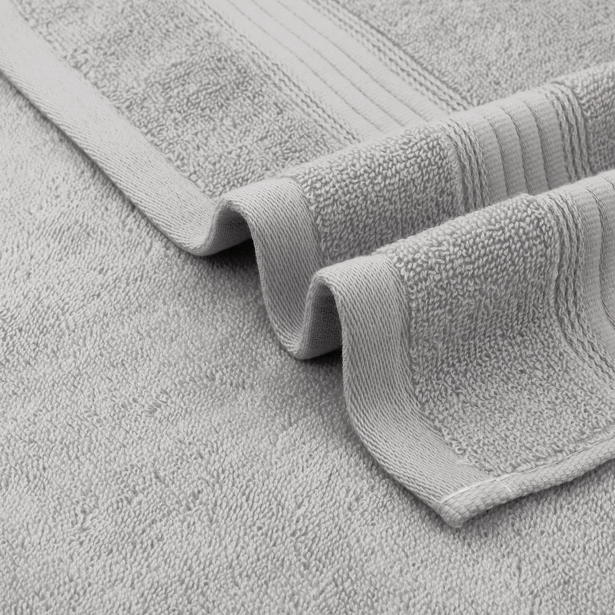 Unique Bargains Solid Striped Hand Towel Set 13Inch x 29Inch Cotton ...