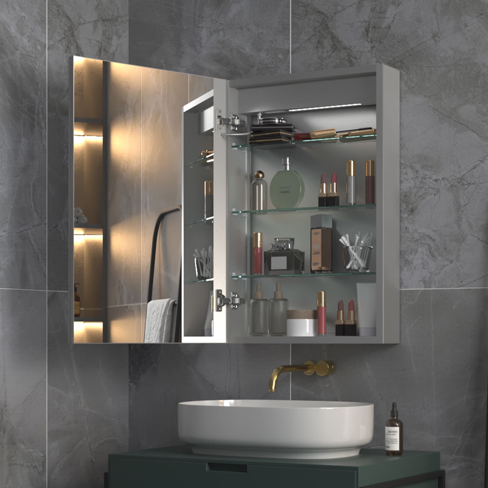 ExBrite EXMC2030V8LX Bathroom-Medicine-Cabinets - View #11