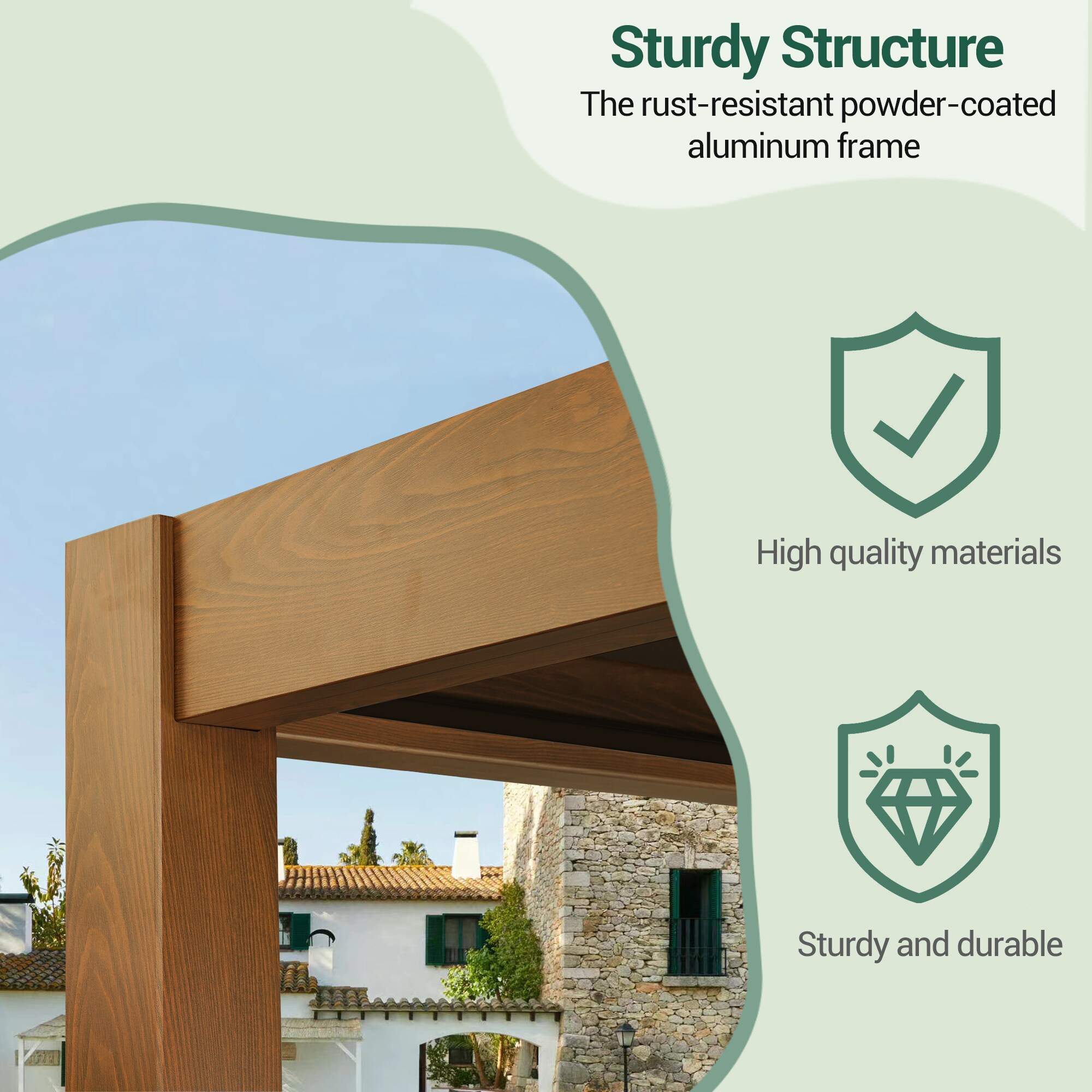 Sonkuki SD-GZ-LED3039TK Pergolas-2 - View #10