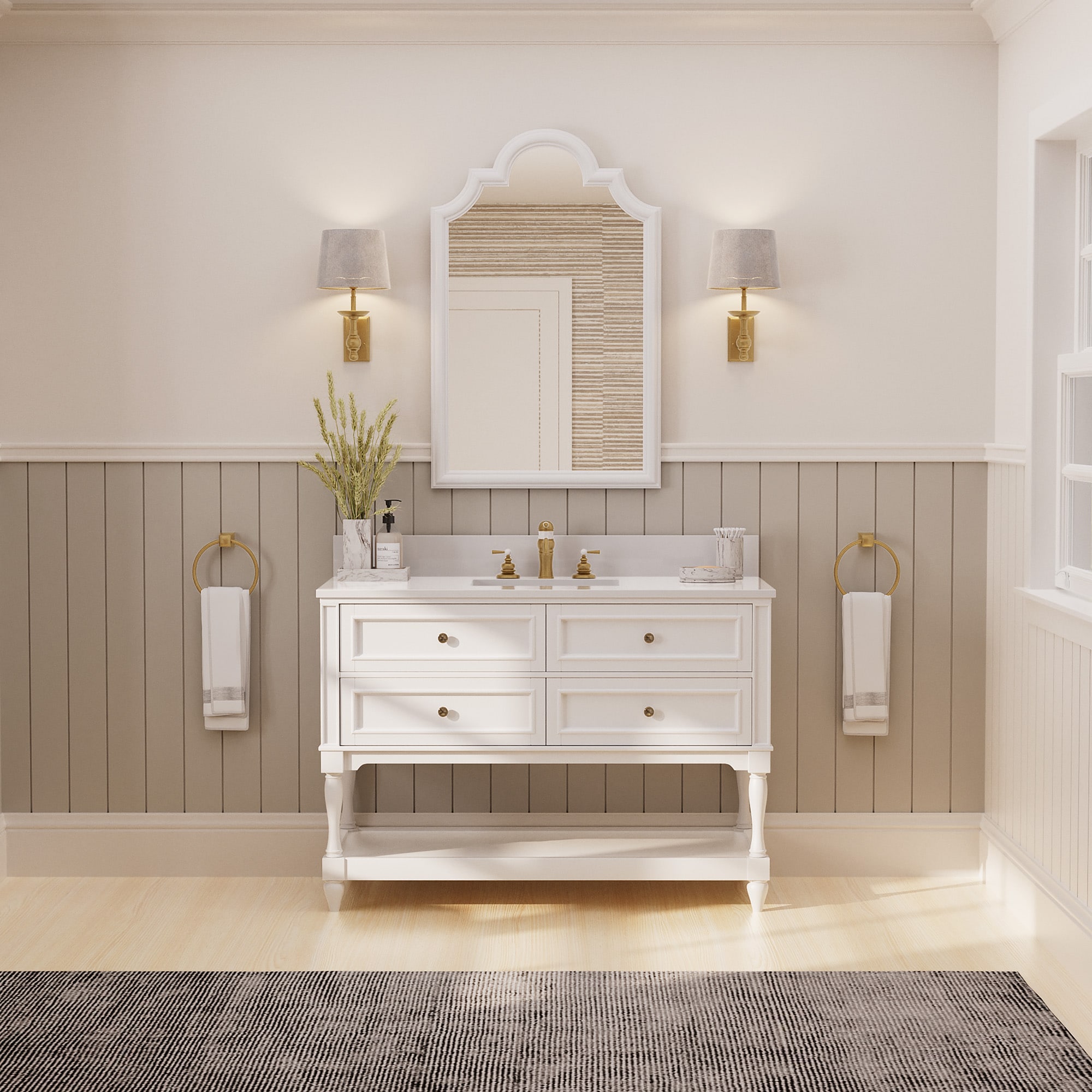 VOUA SAF-LSB-BE Bath-Vanity-Combo - View #2
