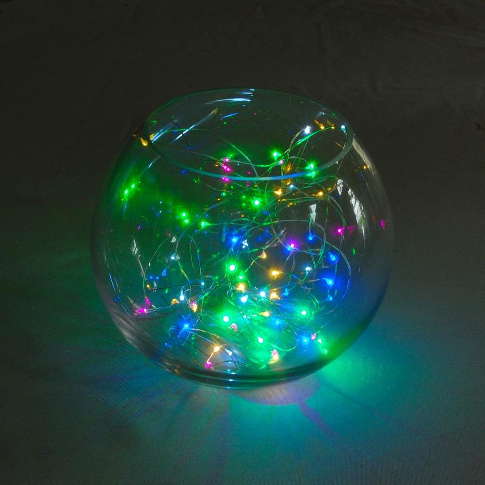 LumaBase Battery Operated LED Fairy String Lights - Multicolor (Set of 3) Indoor  Accent Lamp in the Novelty Lights department at