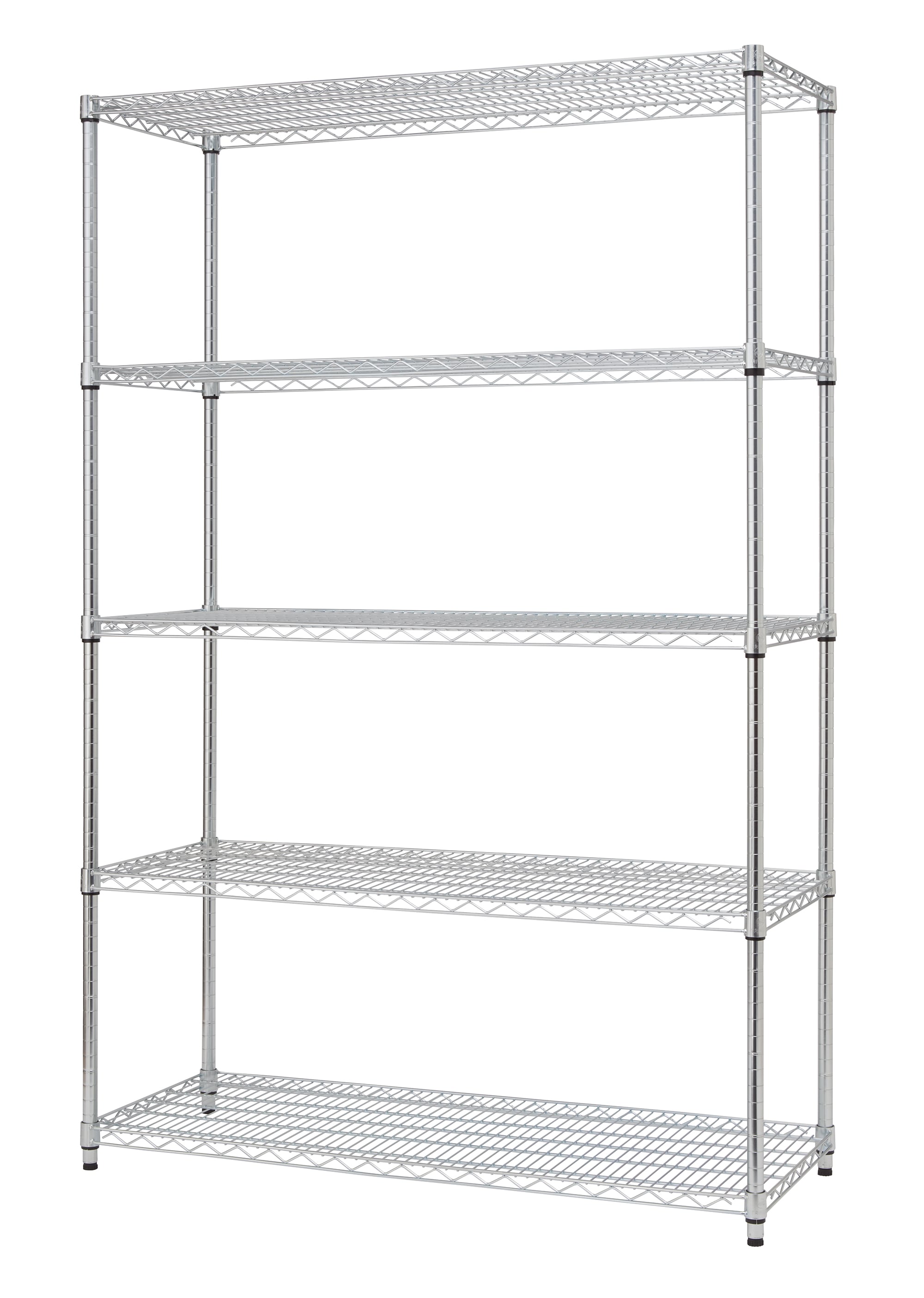 White 5-Tier Heavy Duty Metal Freestanding Storage Shelving Unit (32 in. W x 63 in. H x 16.5 in. D)