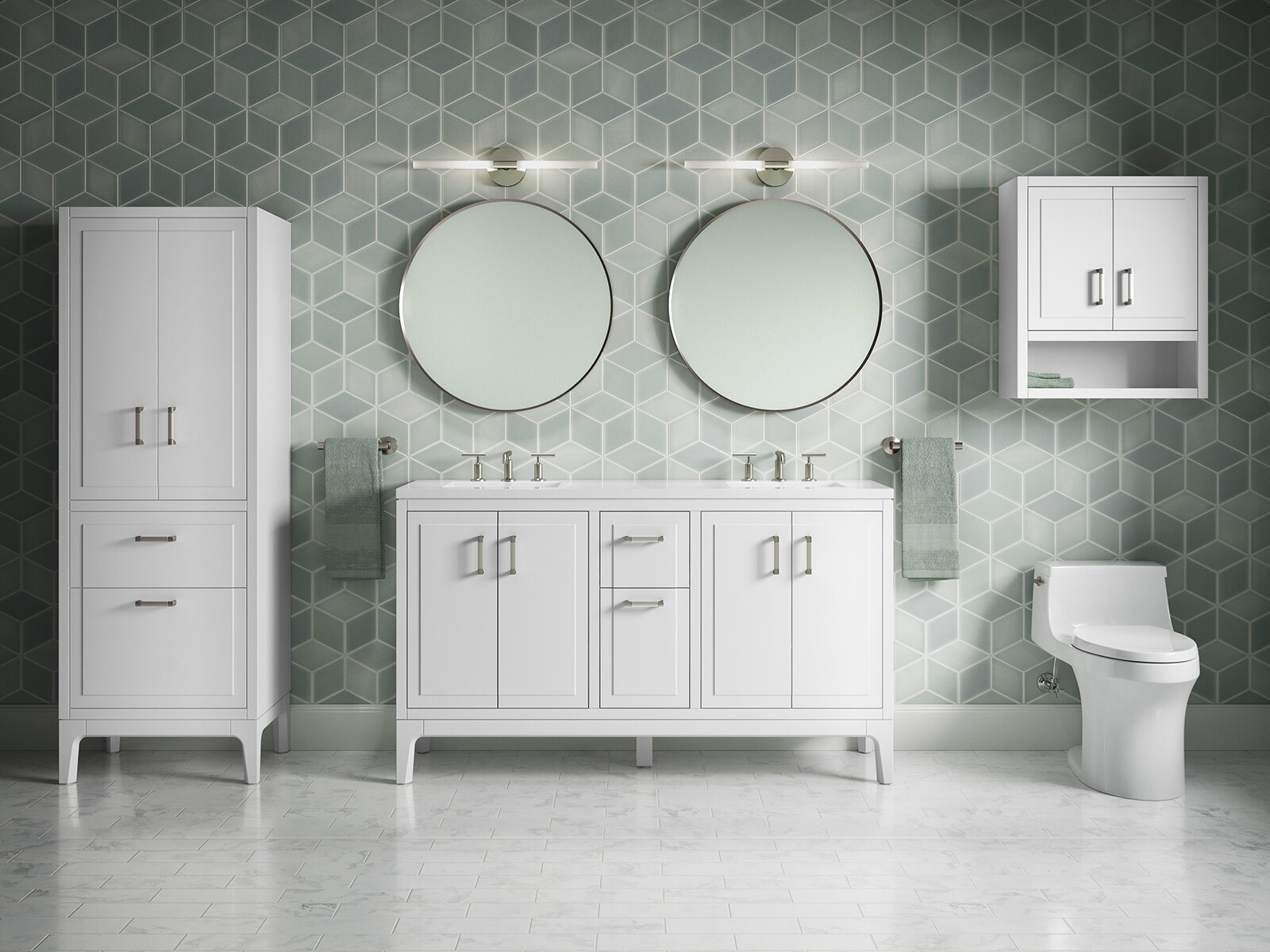 KOHLER 33557-ASB-0 Bathroom-Wall-Cabinets - View #2