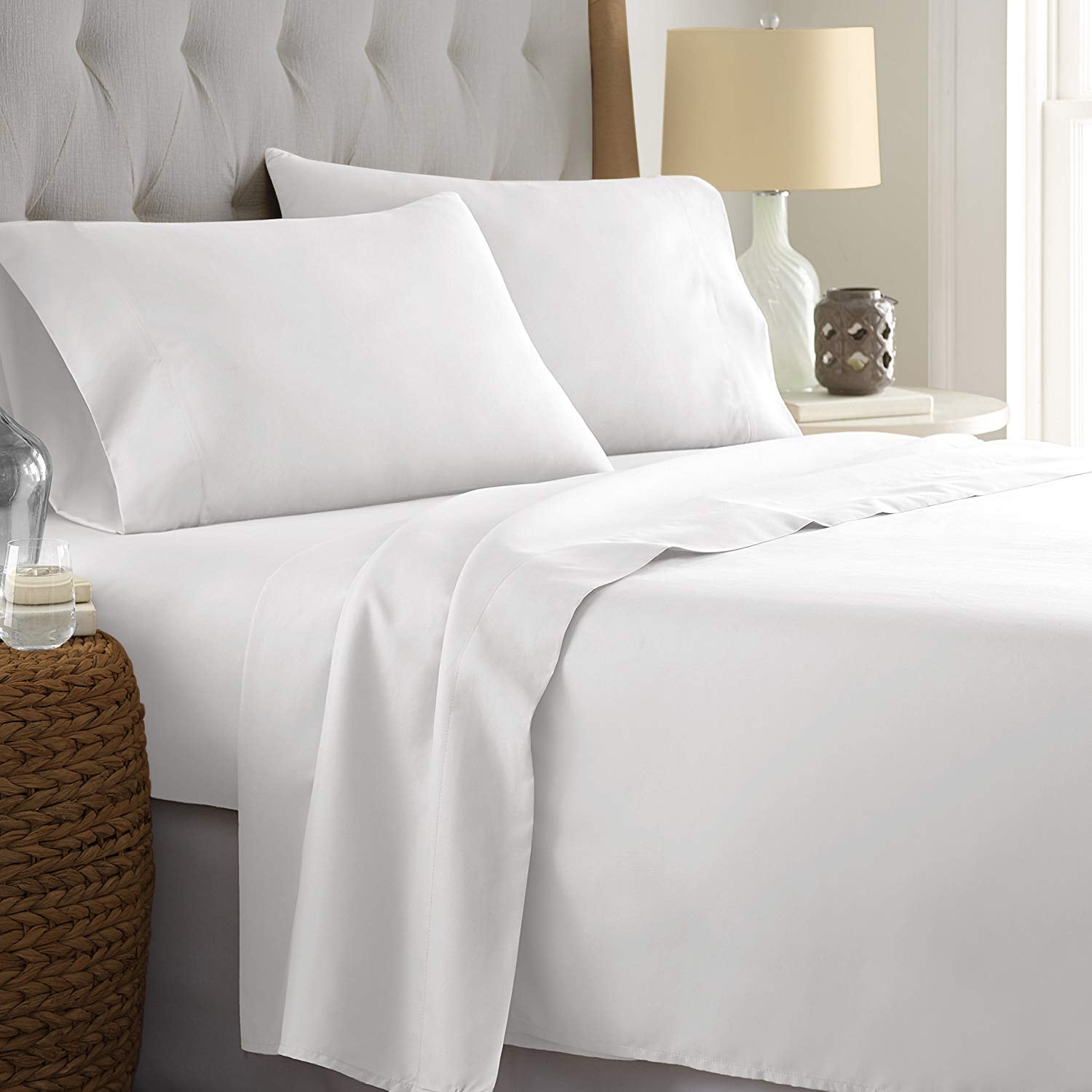 Split king Bed Sheets at Lowes.com