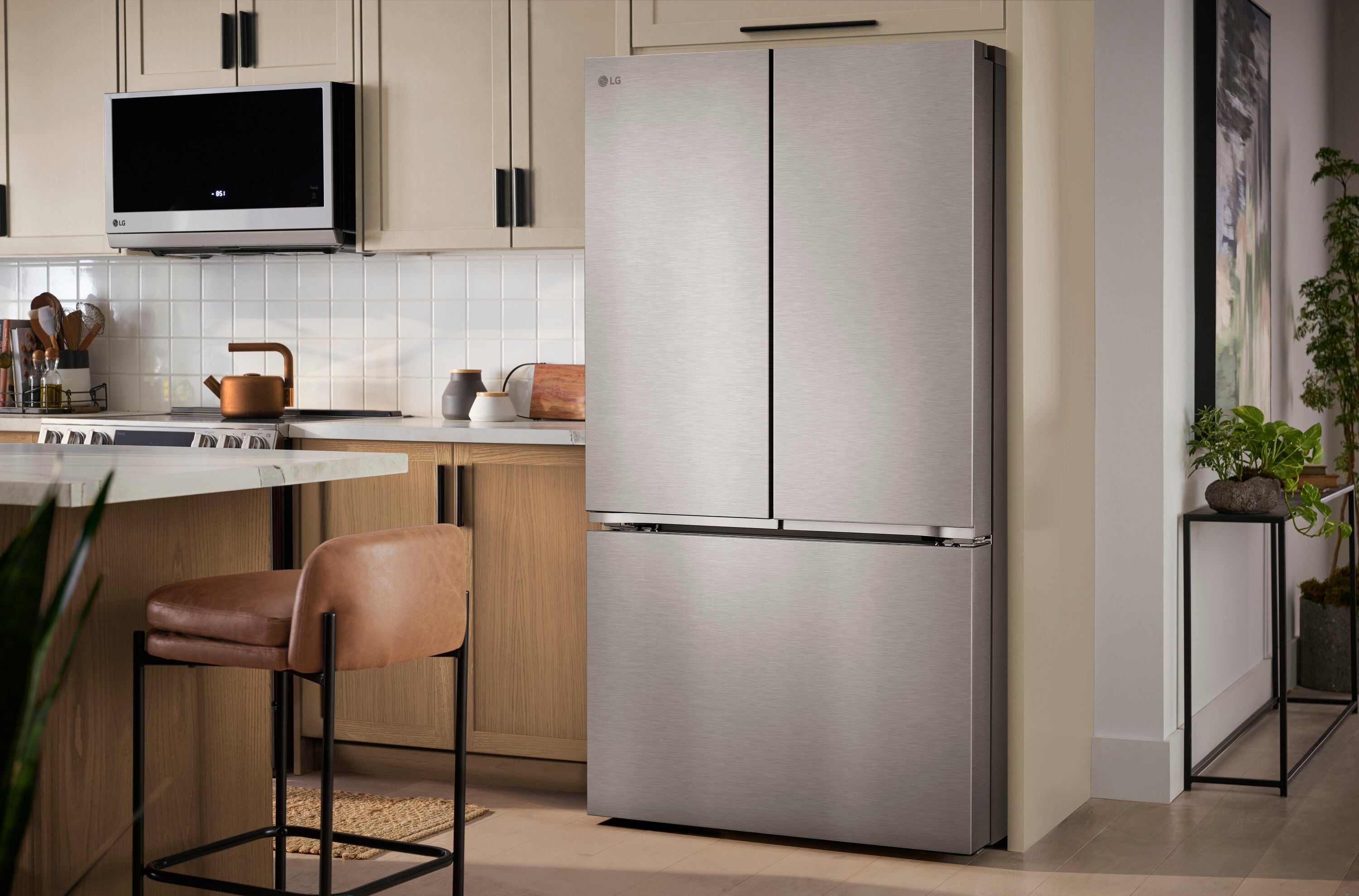 LG LRFLS3216S French-Door-Refrigerators - View #13