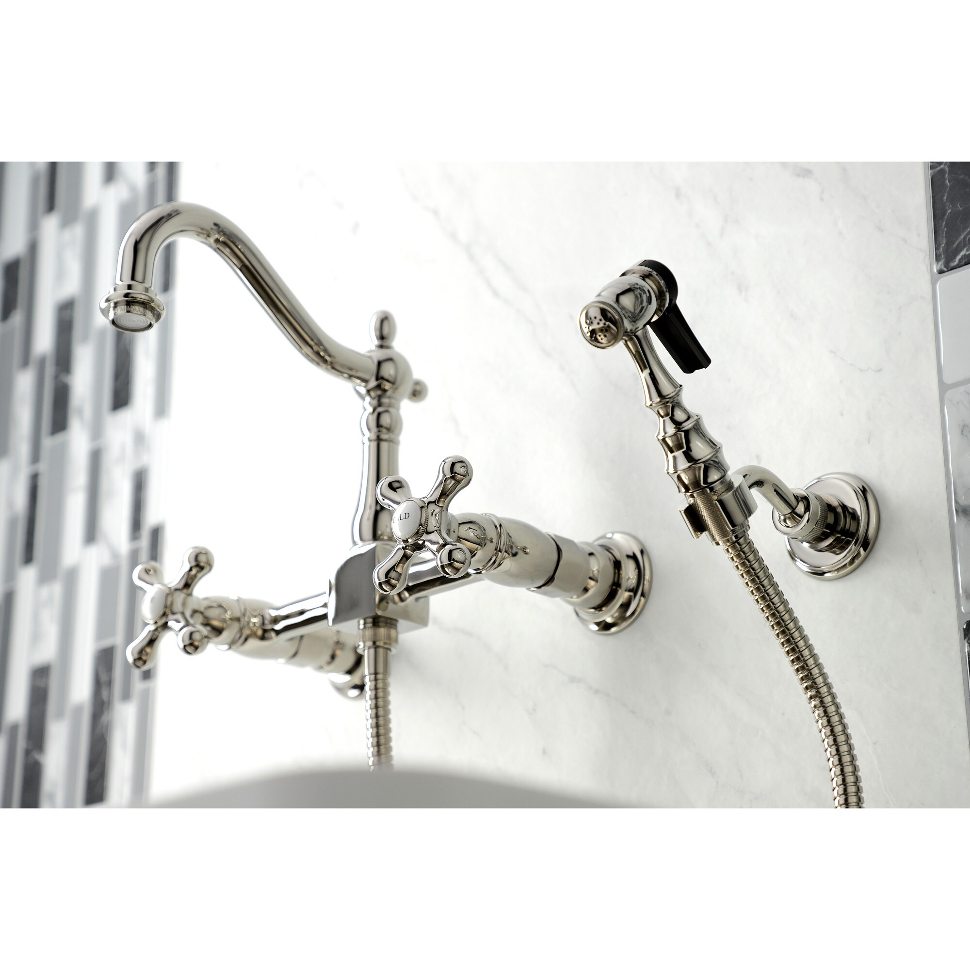 Kingston Brass WLKS1266AXBS Kitchen-Faucets - View #4