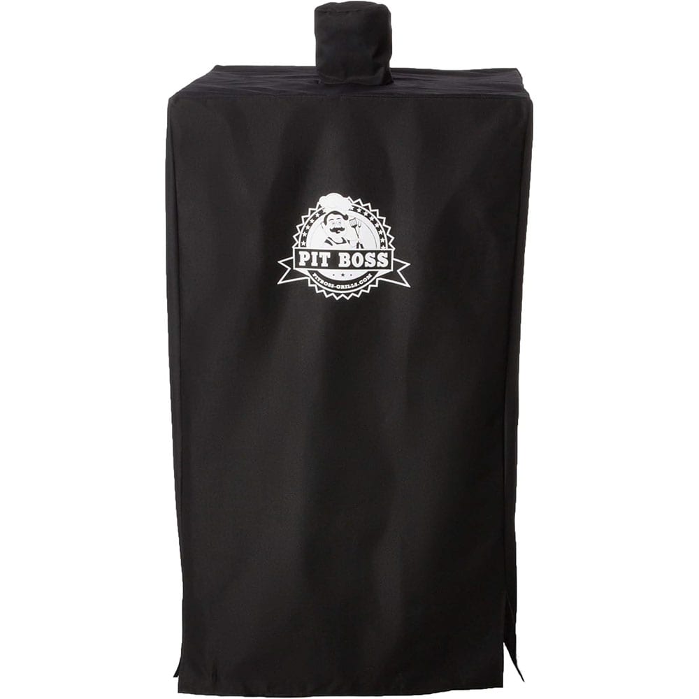 Pit Boss - 7 Series 28.5-in W x 47.38-in H Black Vertical Smoker Cover