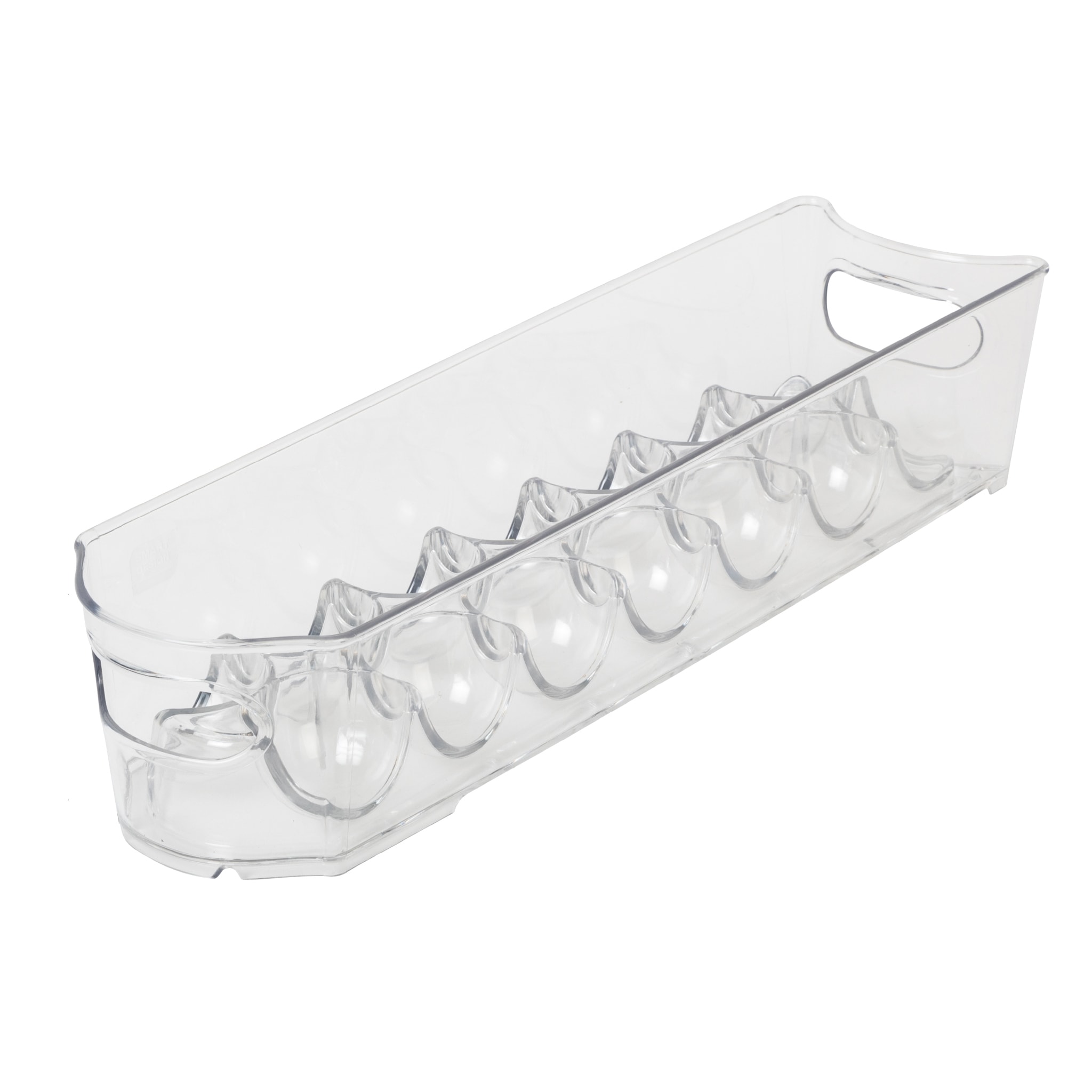 Smart Design 8004281AS2 2 -Pack ( 14.5-in W x 3-in H x 4-in D ) Clear Plastic Stackable Bin