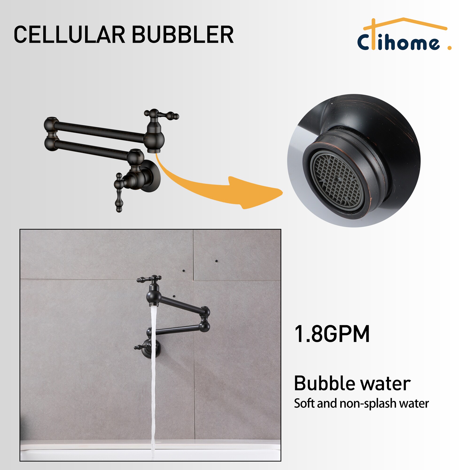 Clihome BM-KF601B Kitchen-Faucets - View #9